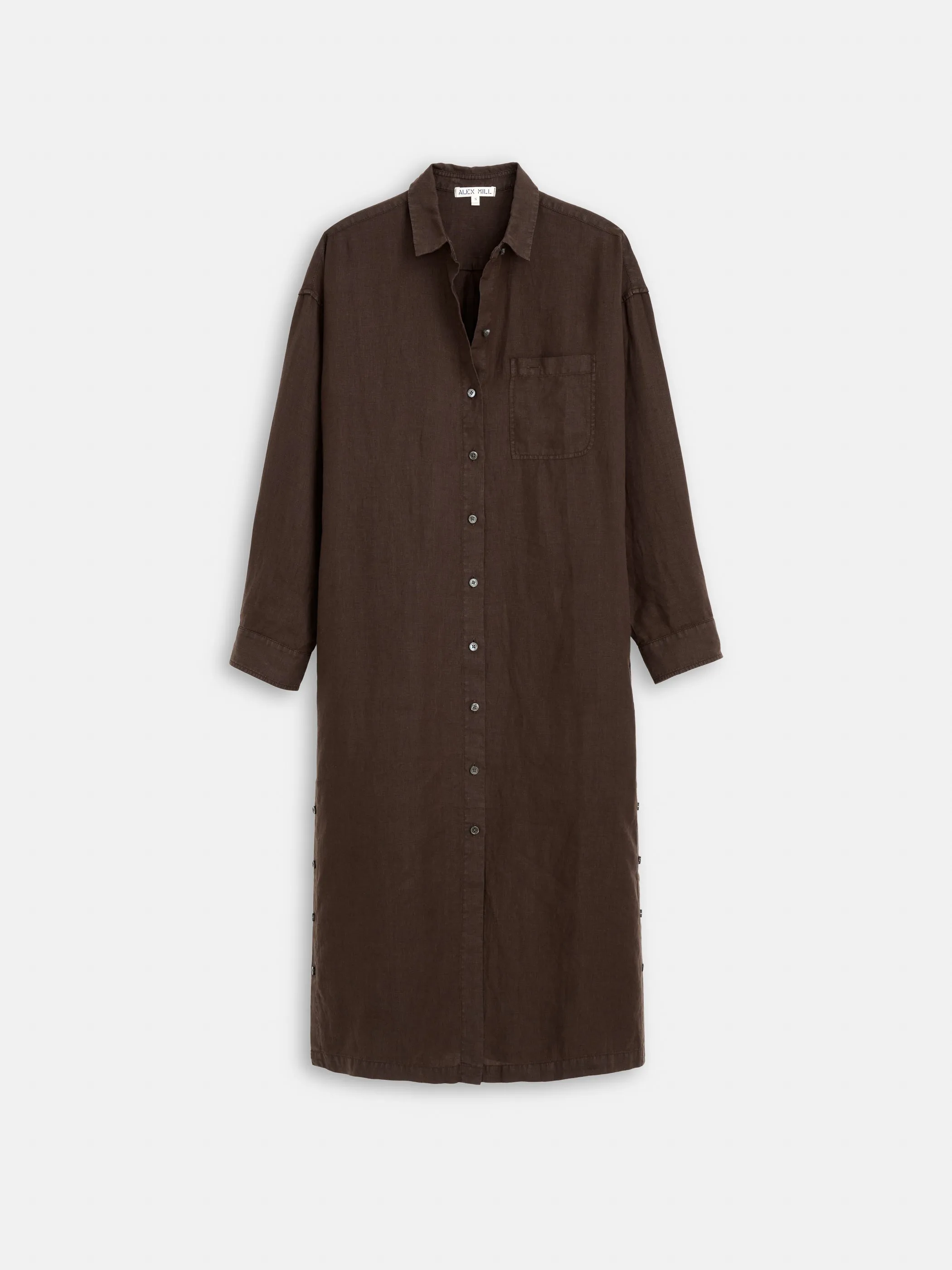 Kerry Dress In Linen sold by Alex Mill product image thumbnail 2