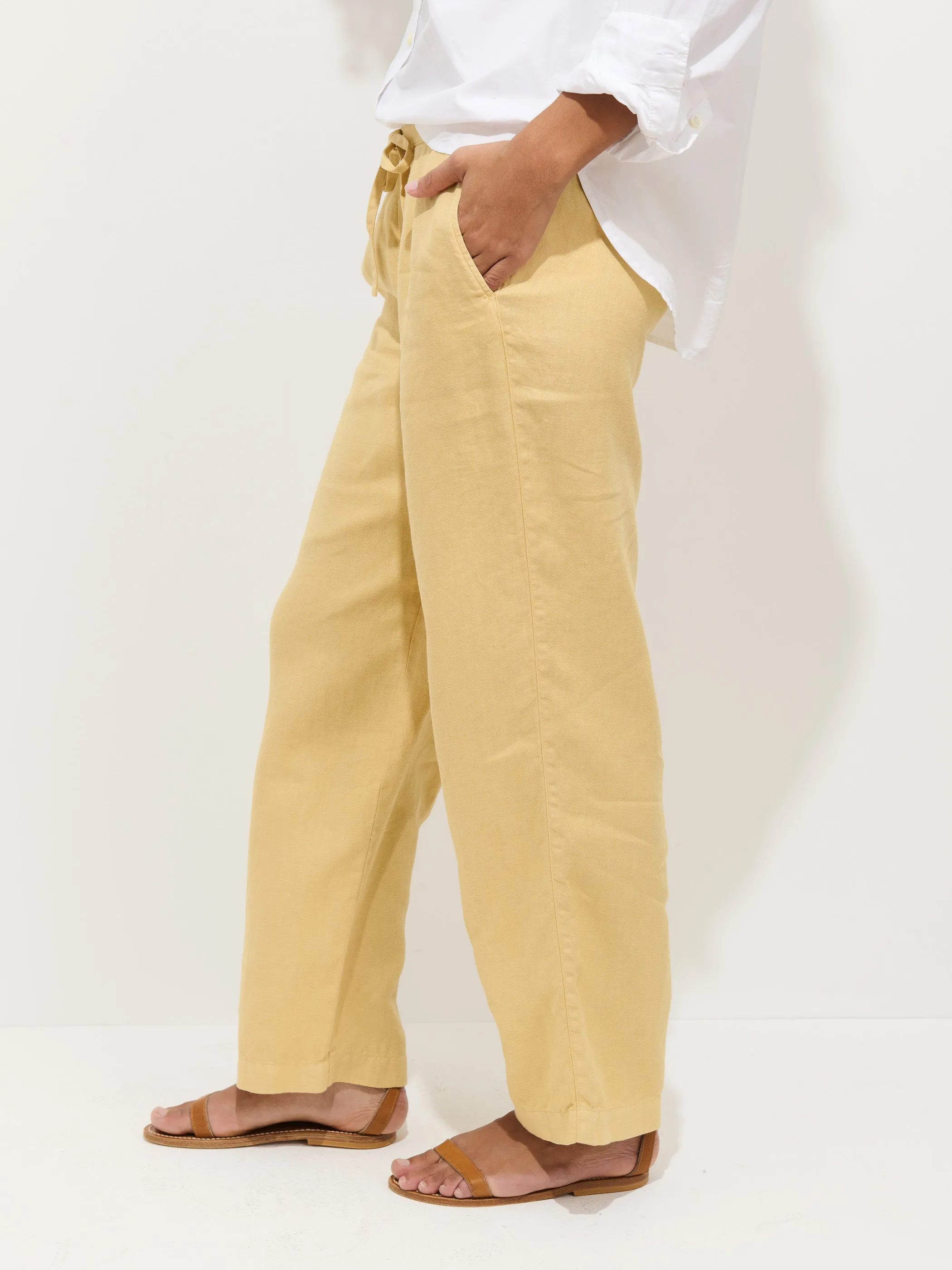 Hudson Pant In Linen sold by Alex Mill product image thumbnail 5