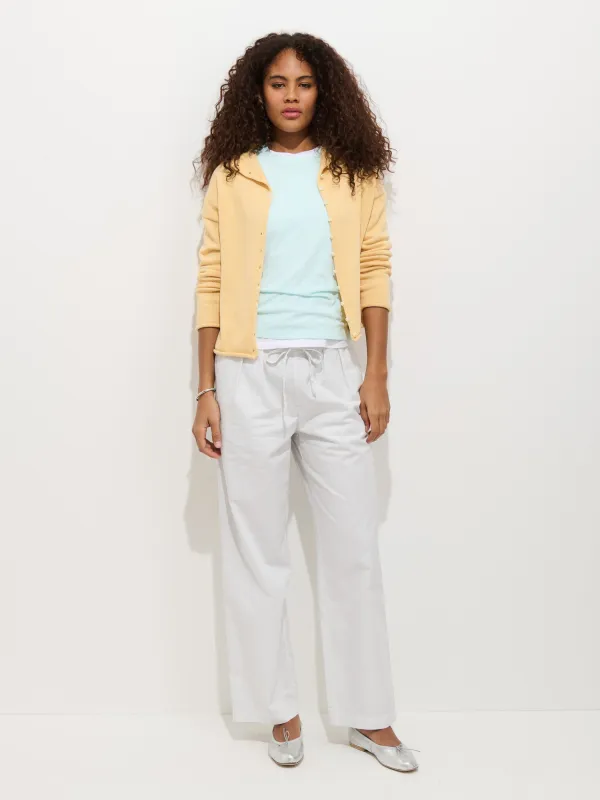 Hudson Pant In Linen made by Alex Mill