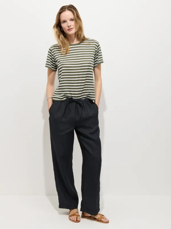 Hudson Pant In Linen made by Alex Mill