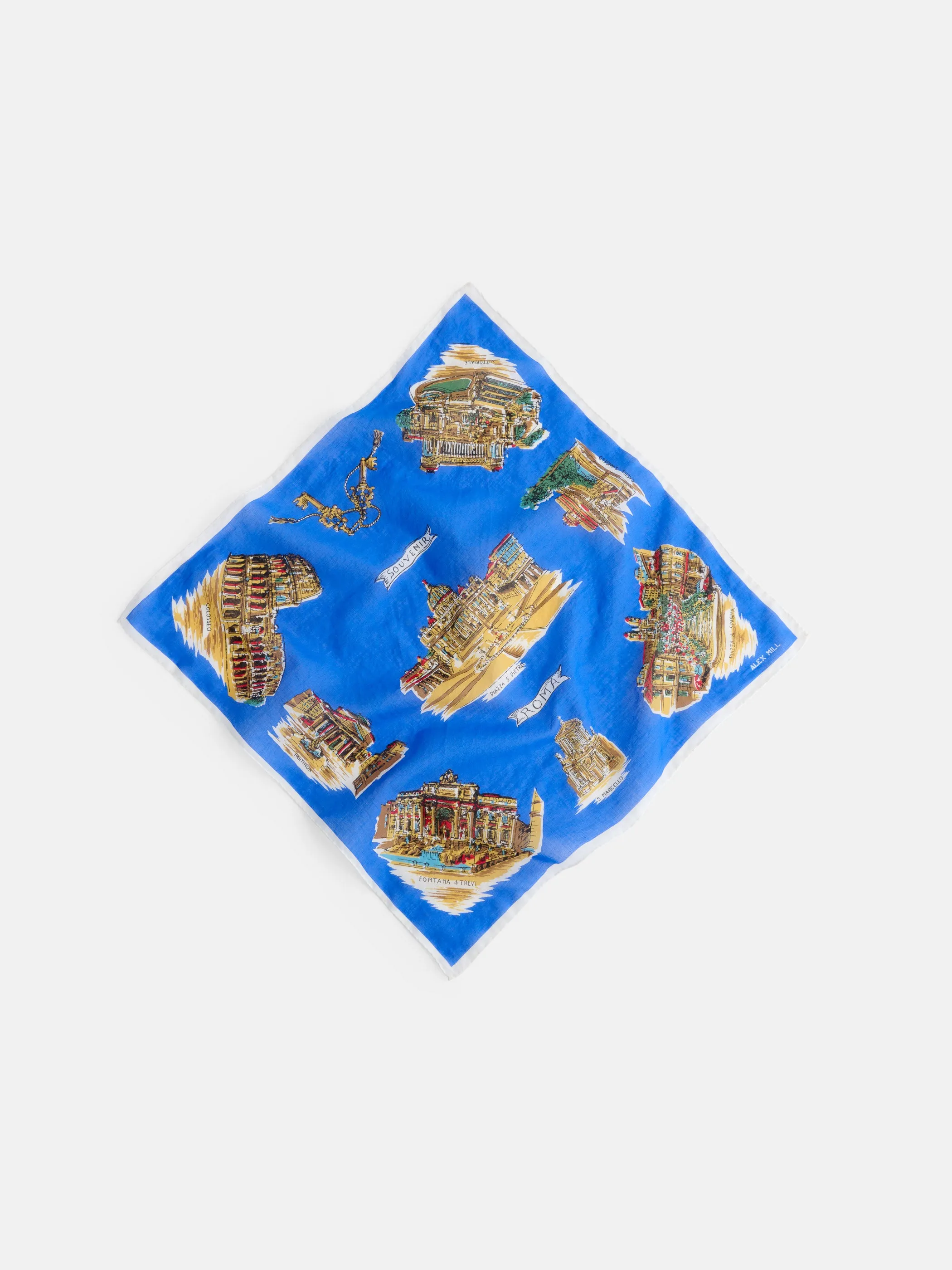 Travel Scarf In Cotton Voile sold by Alex Mill