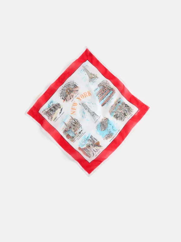 Travel Scarf In Cotton Voile made by Alex Mill