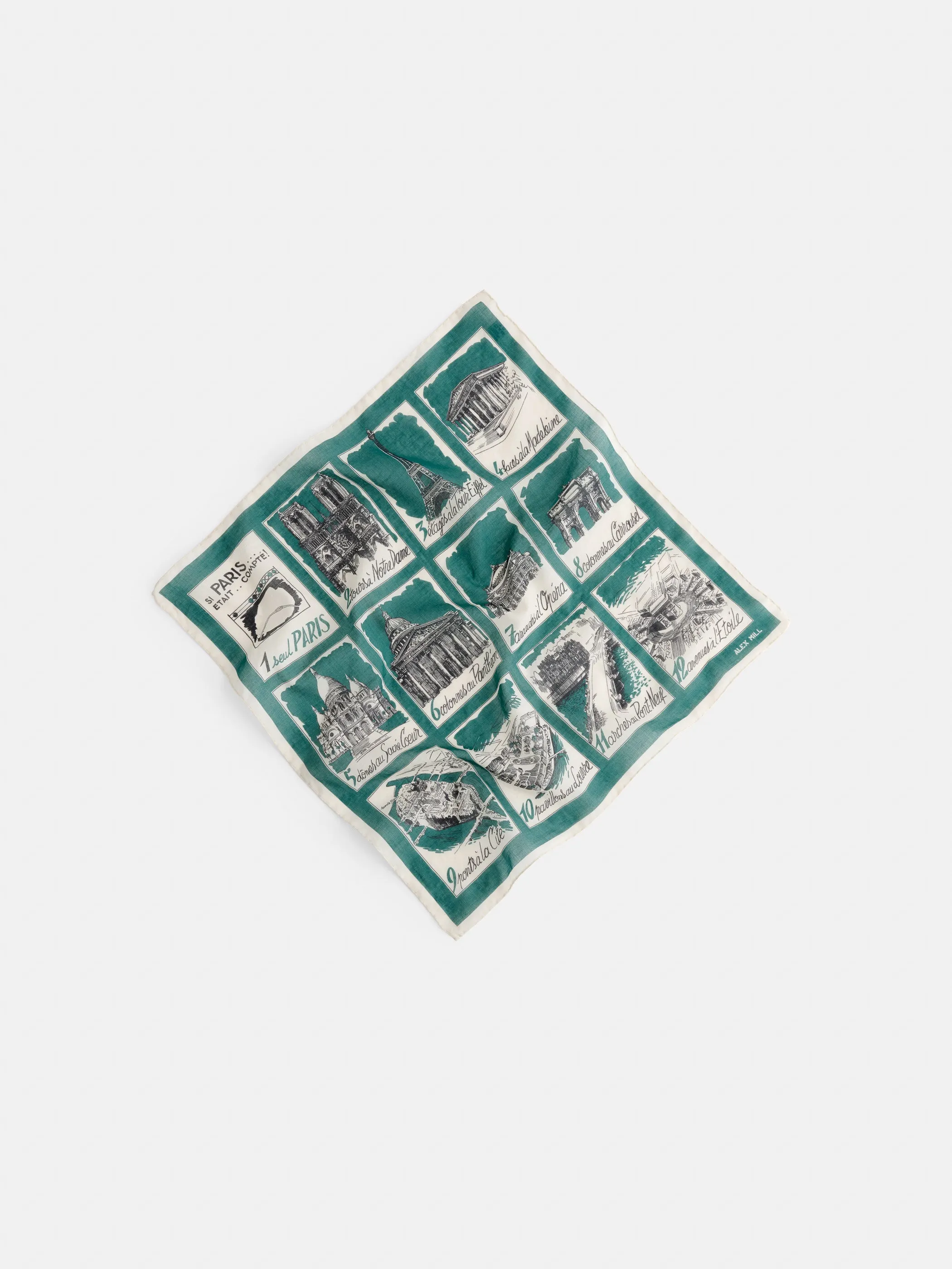 Travel Scarf In Cotton Voile sold by Alex Mill