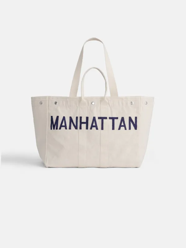 Borough Painted Perfect Weekend Tote made by Alex Mill