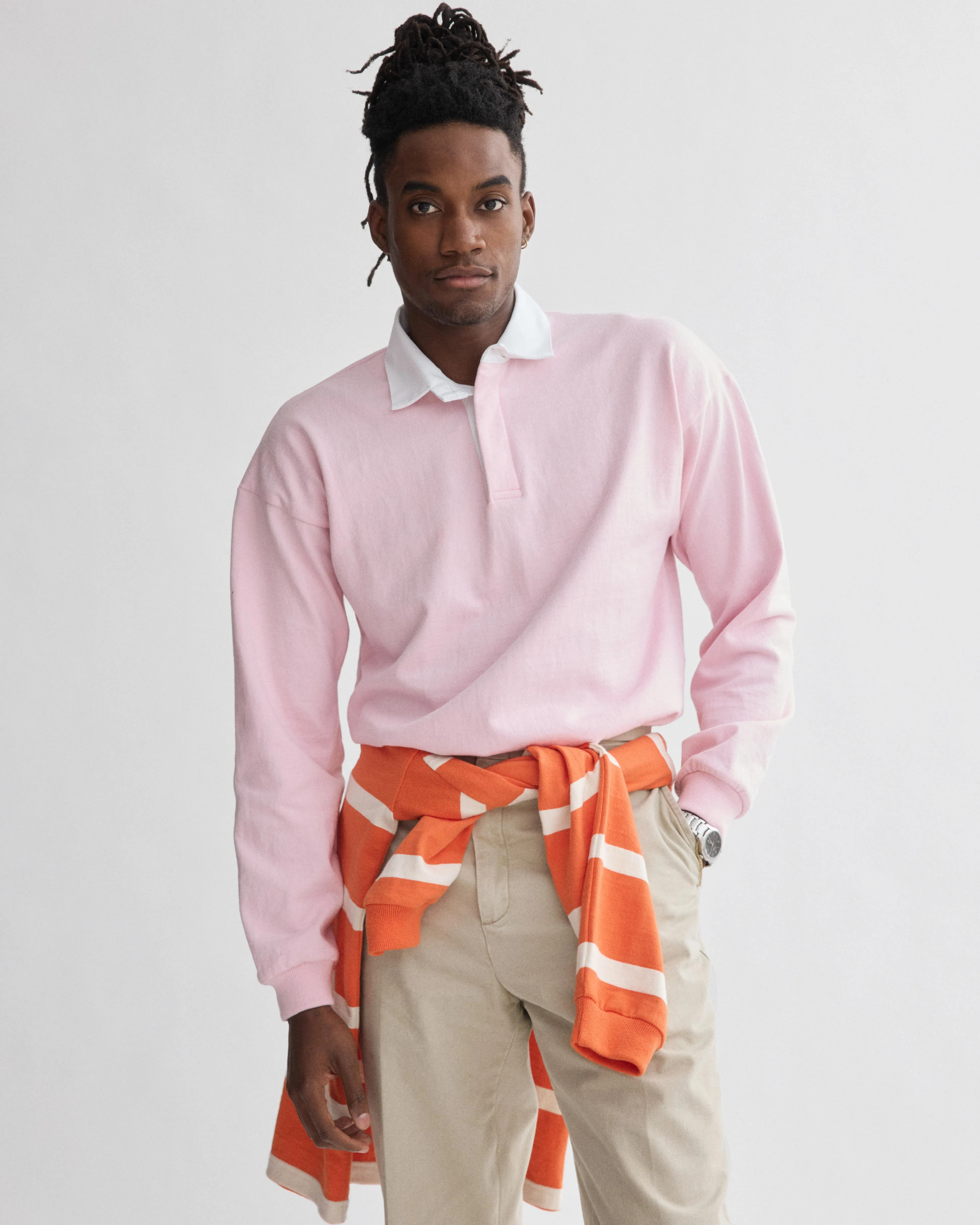 J.Press x Alex Mill Rugby Shirt In Cotton sold by Alex Mill