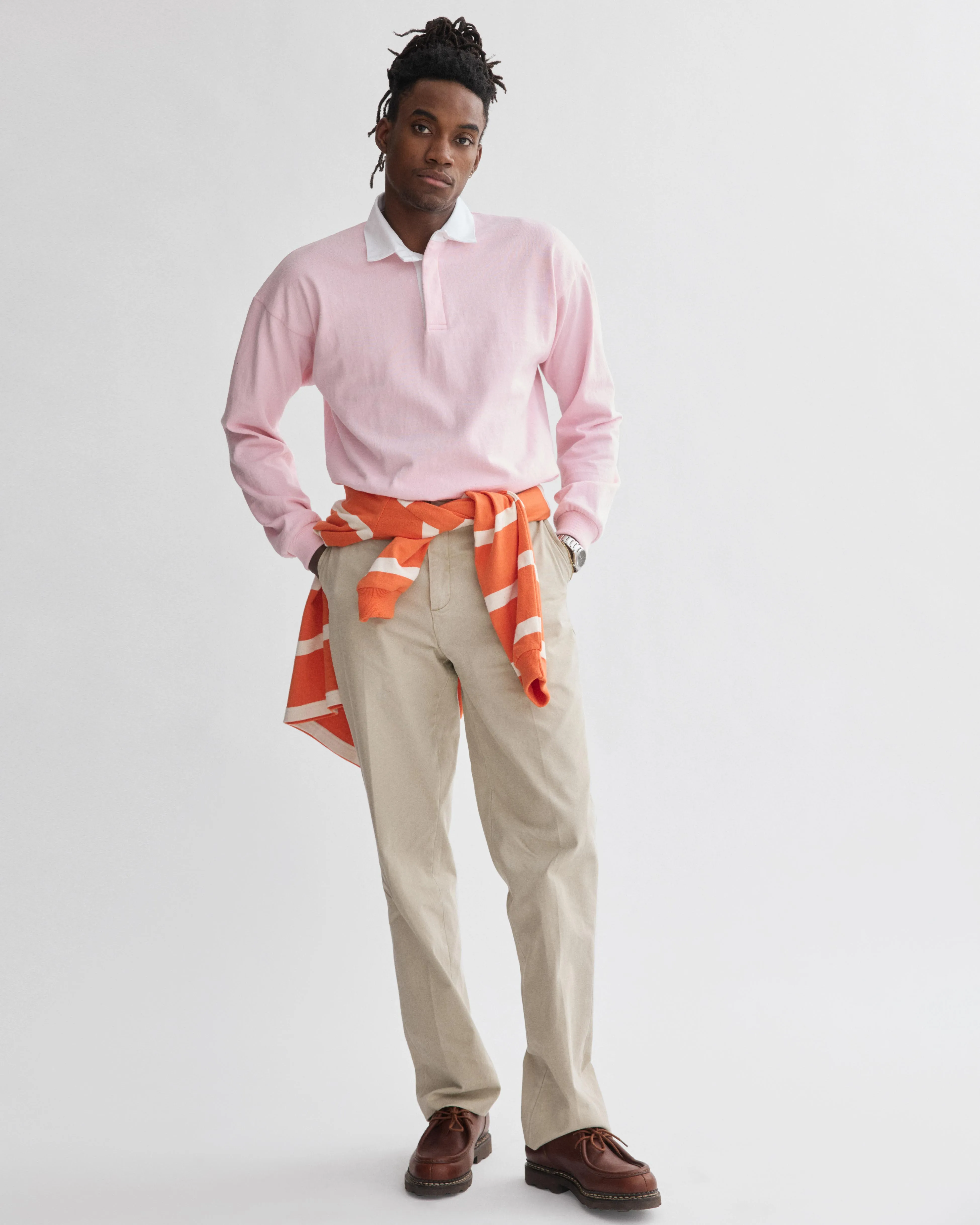 J.Press x Alex Mill Rugby Shirt In Cotton sold by Alex Mill product image thumbnail 3