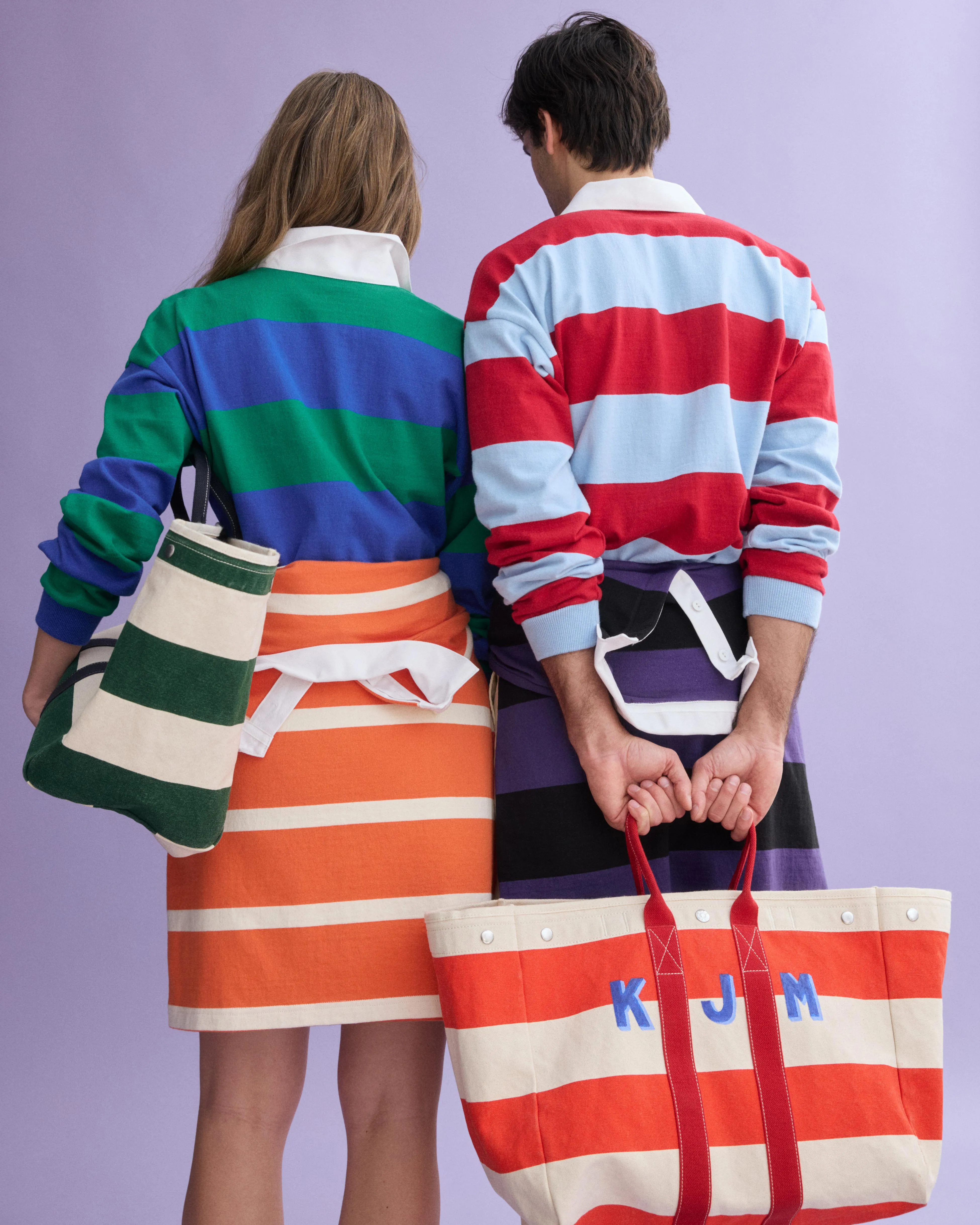 J.Press x Alex Mill Rugby Striped Shirt In Cotton sold by Alex Mill product image thumbnail 5