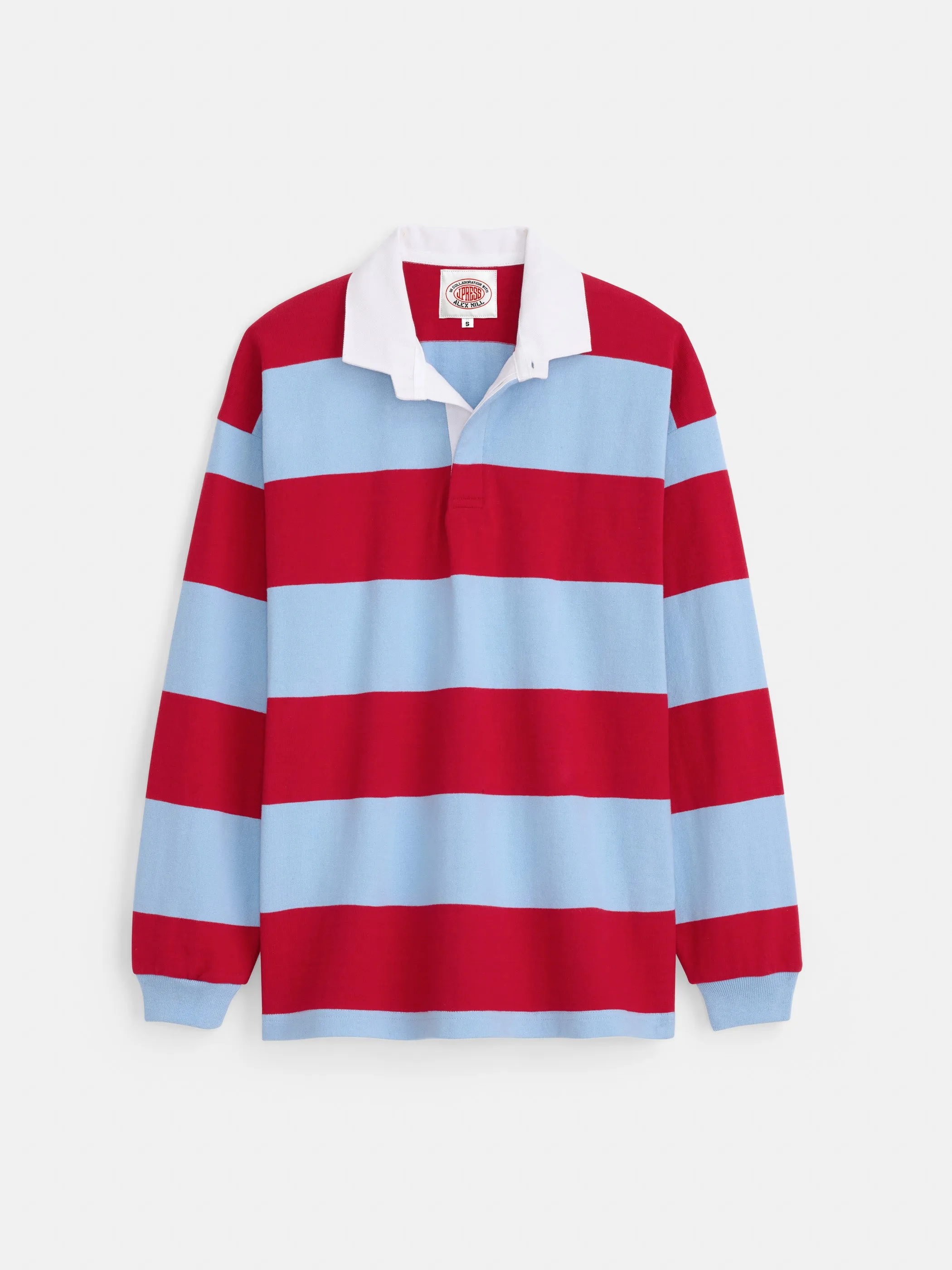 J.Press x Alex Mill Rugby Striped Shirt In Cotton sold by Alex Mill product image thumbnail 2