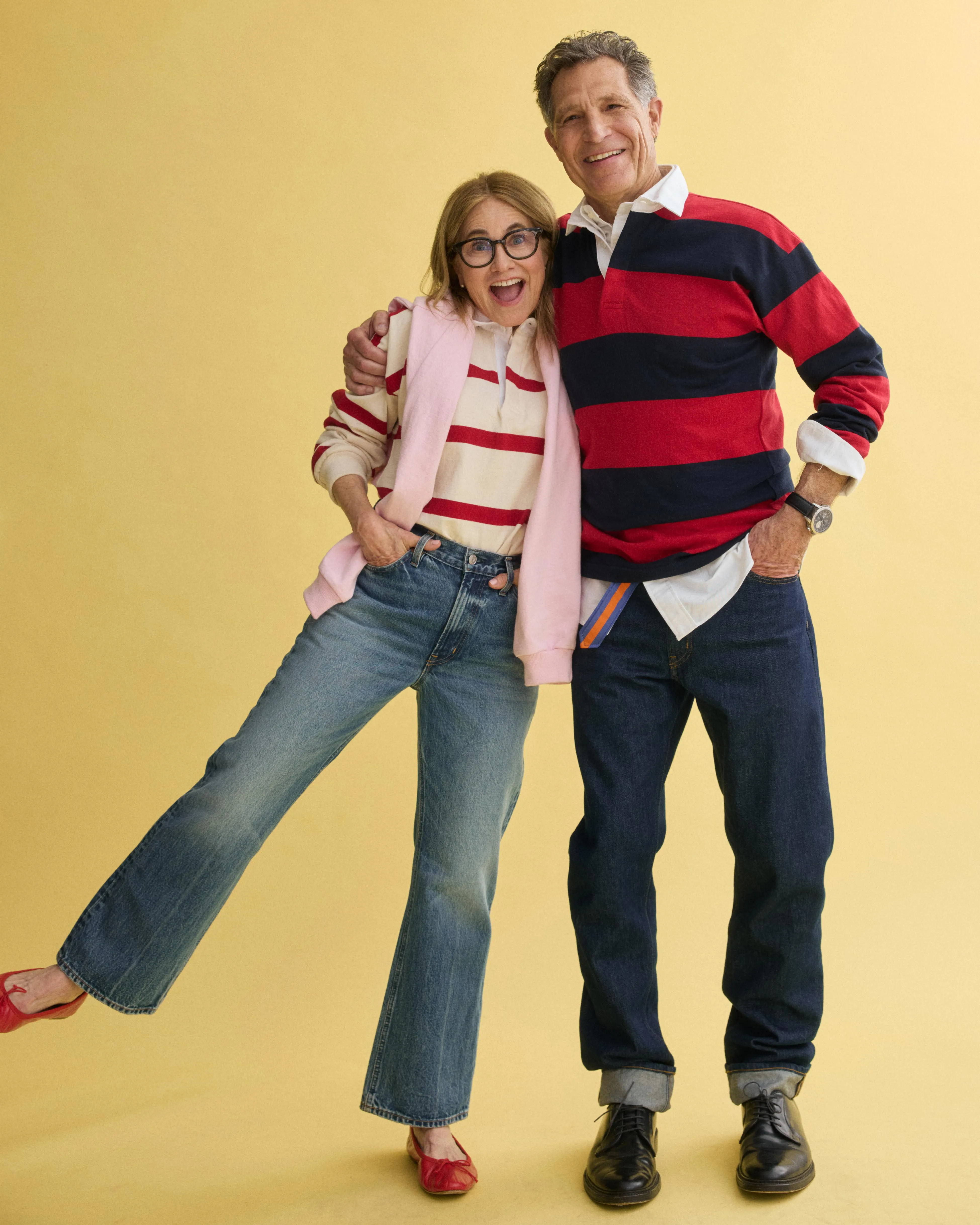 J.Press x Alex Mill Rugby Striped Shirt In Cotton sold by Alex Mill product image thumbnail 3
