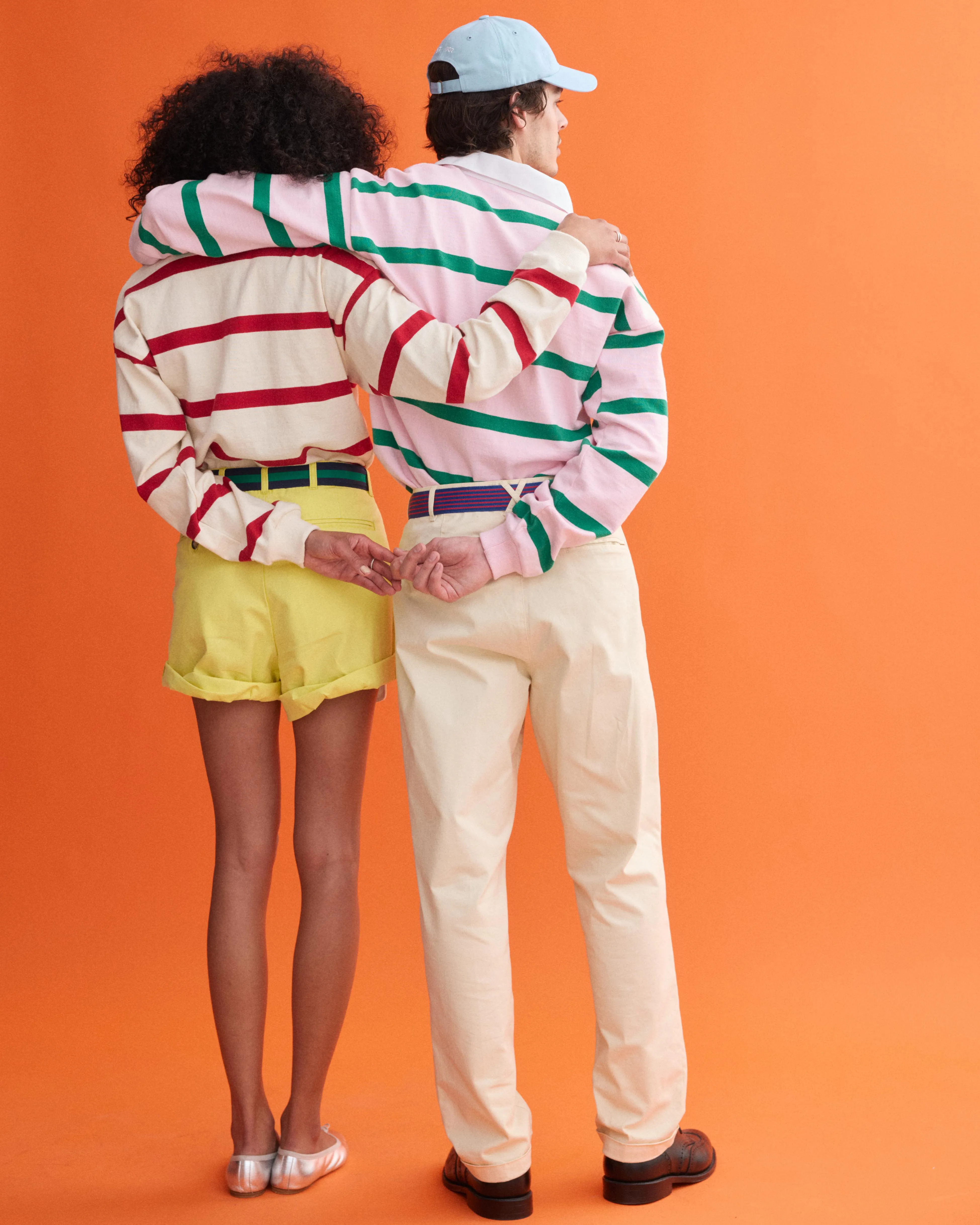 J.Press x Alex Mill Rugby Striped Shirt In Cotton sold by Alex Mill product image thumbnail 4