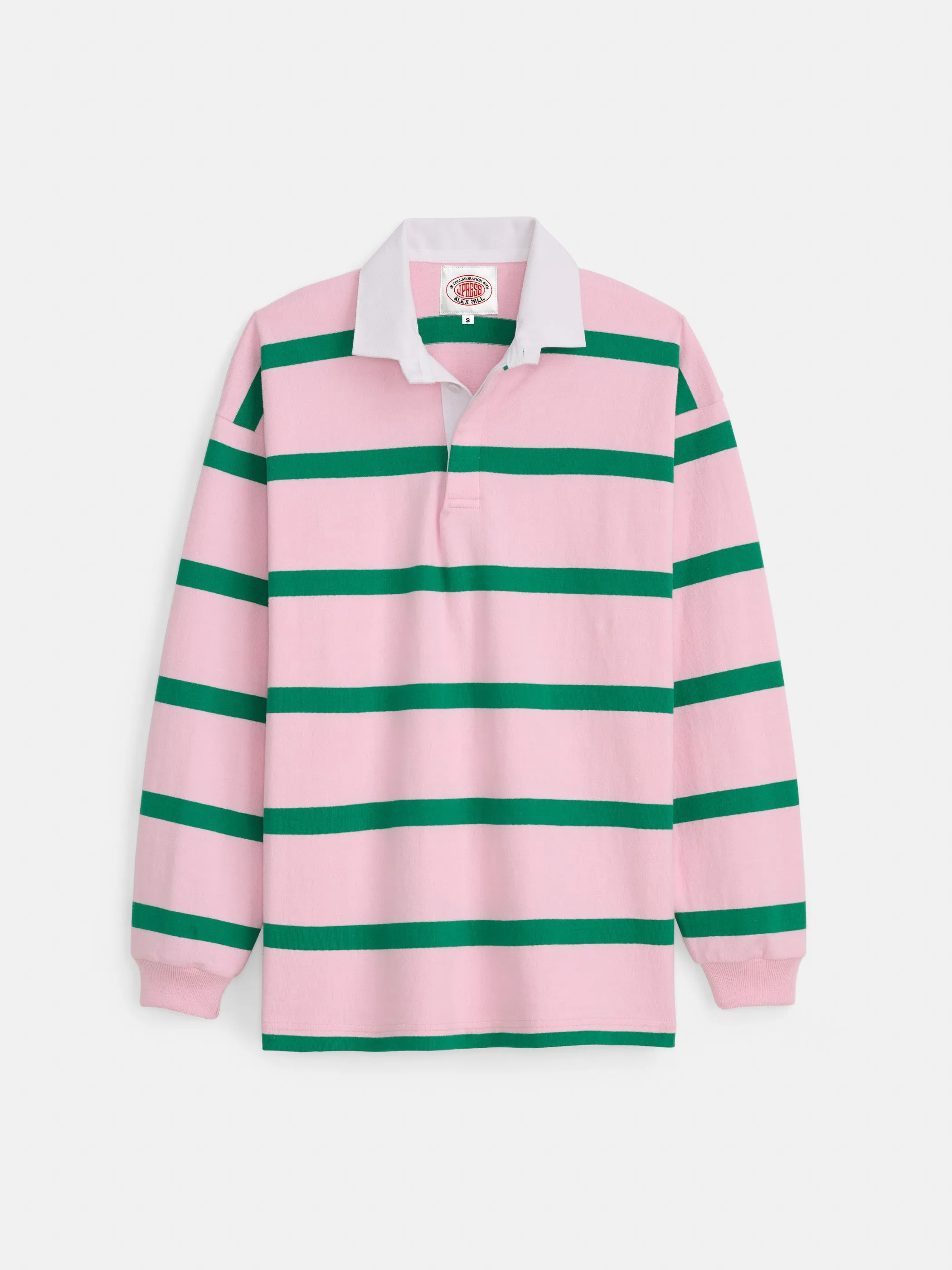 J.Press x Alex Mill Rugby Striped Shirt In Cotton sold by Alex Mill product image thumbnail 2