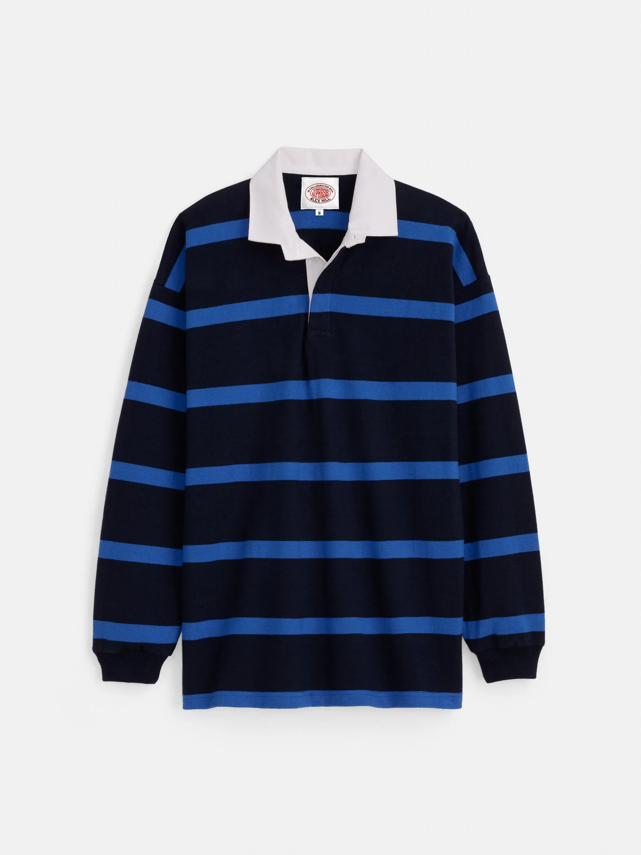 J.Press x Alex Mill Rugby Striped Shirt In Cotton sold by Alex Mill product image thumbnail 2