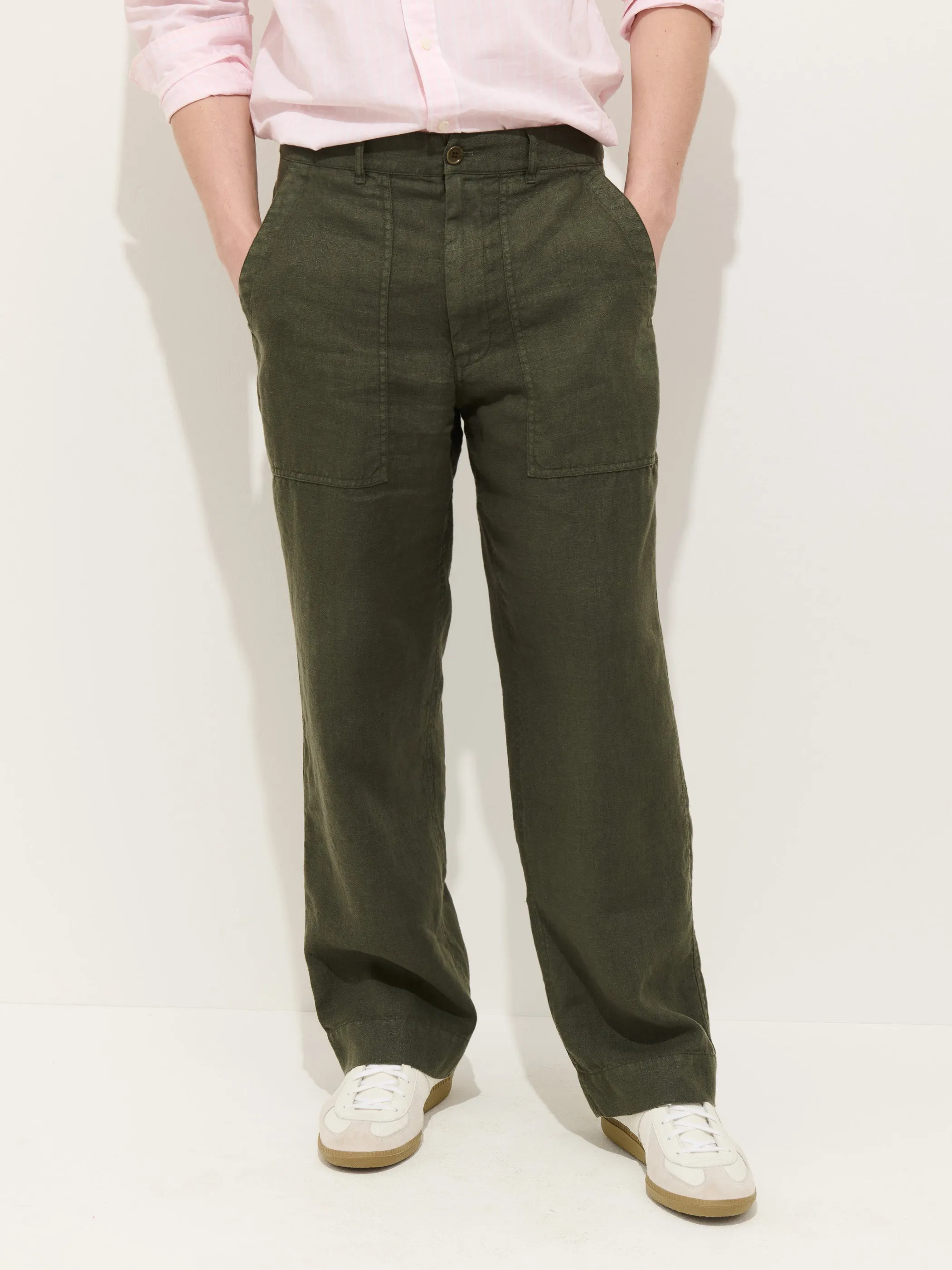 Pull On Field Pant In Linen sold by Alex Mill product image thumbnail 5