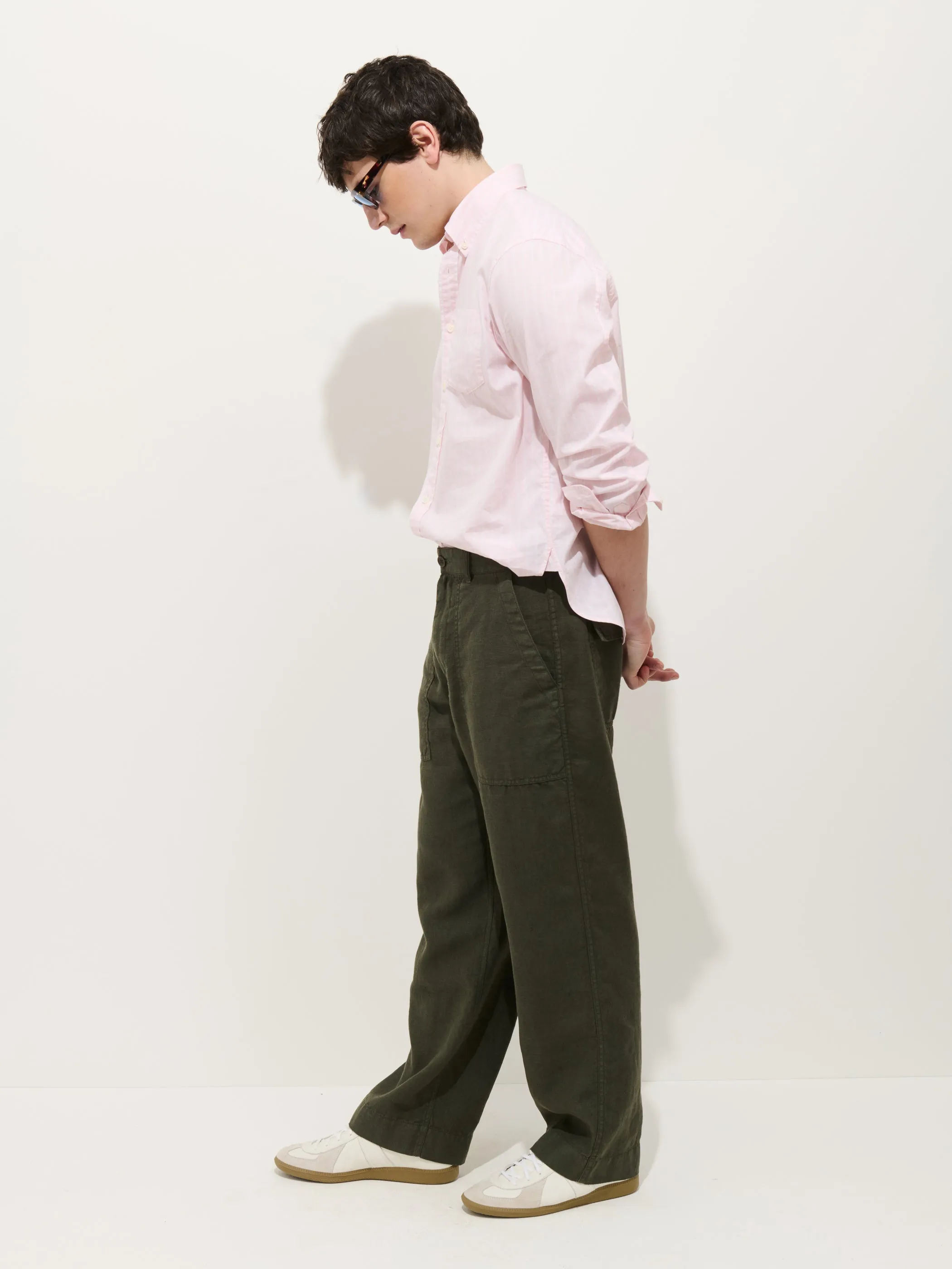Pull On Field Pant In Linen sold by Alex Mill product image thumbnail 3