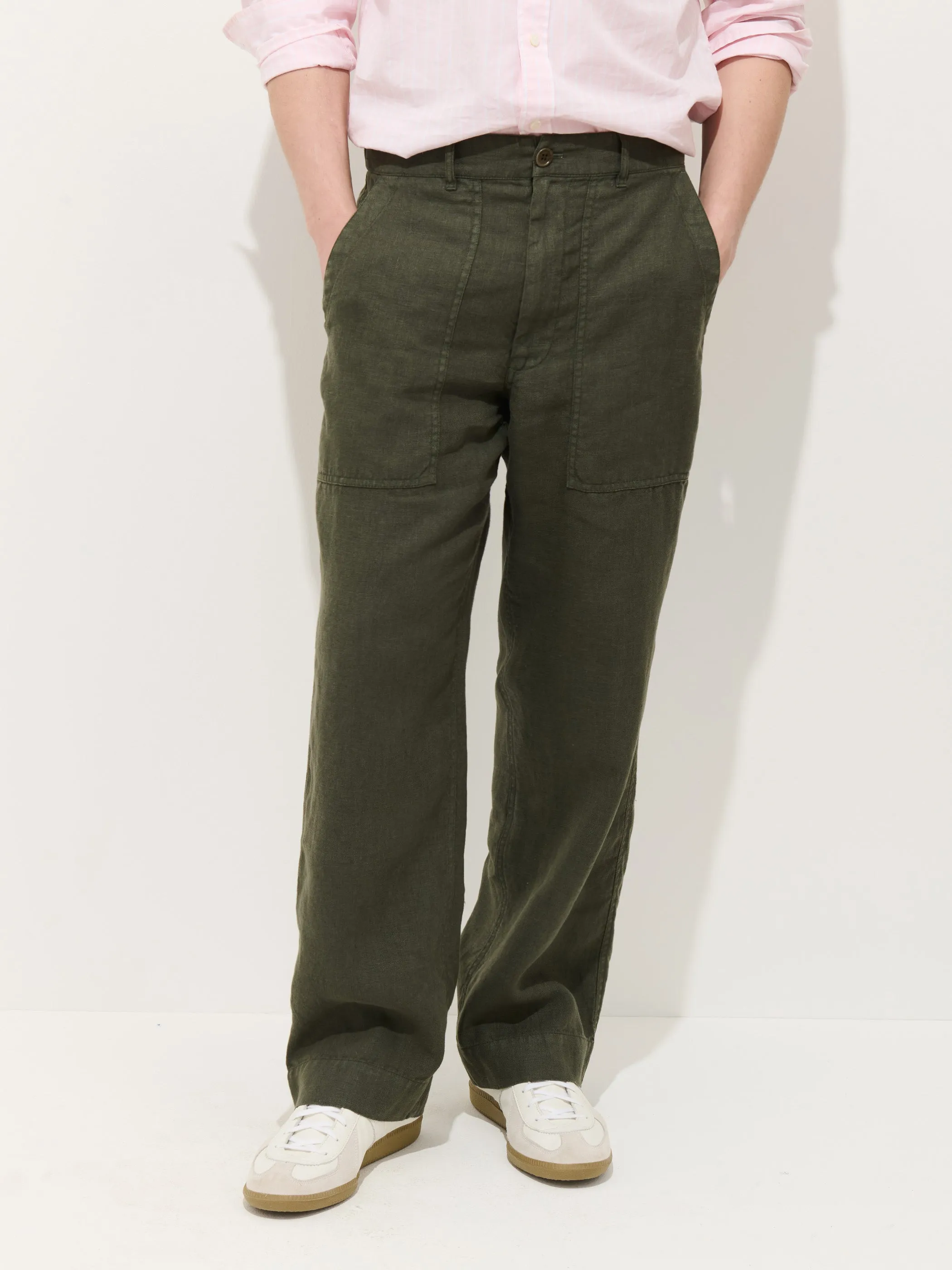 Pull On Field Pant In Linen sold by Alex Mill product image thumbnail 4