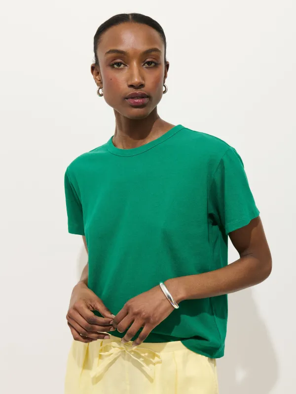 Garcon Tee In Linen Cotton made by Alex Mill