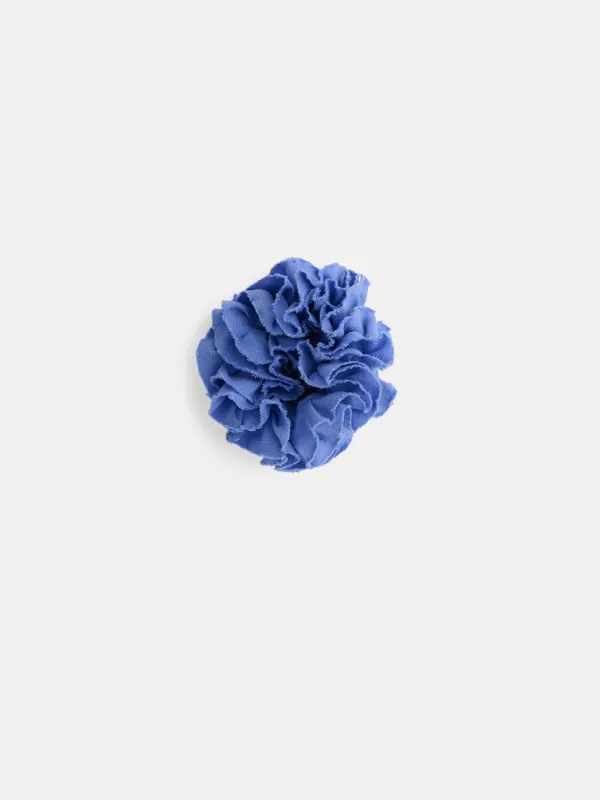 Frisée Hair Scrunchie In Linen made by Alex Mill