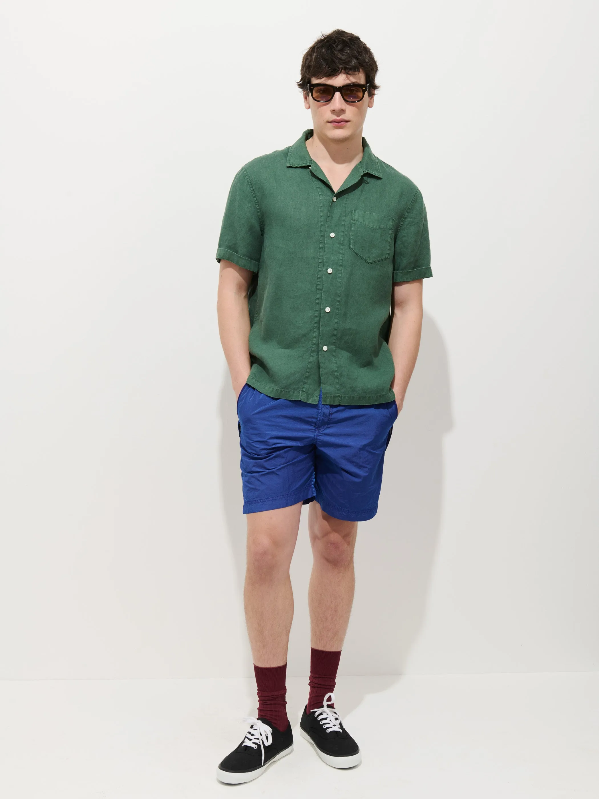 Camp Shirt In Linen sold by Alex Mill product image thumbnail 3
