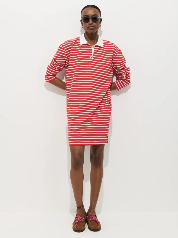 Lizzy Rugby Stripe Dress In Cotton Jersey made by Alex Mill