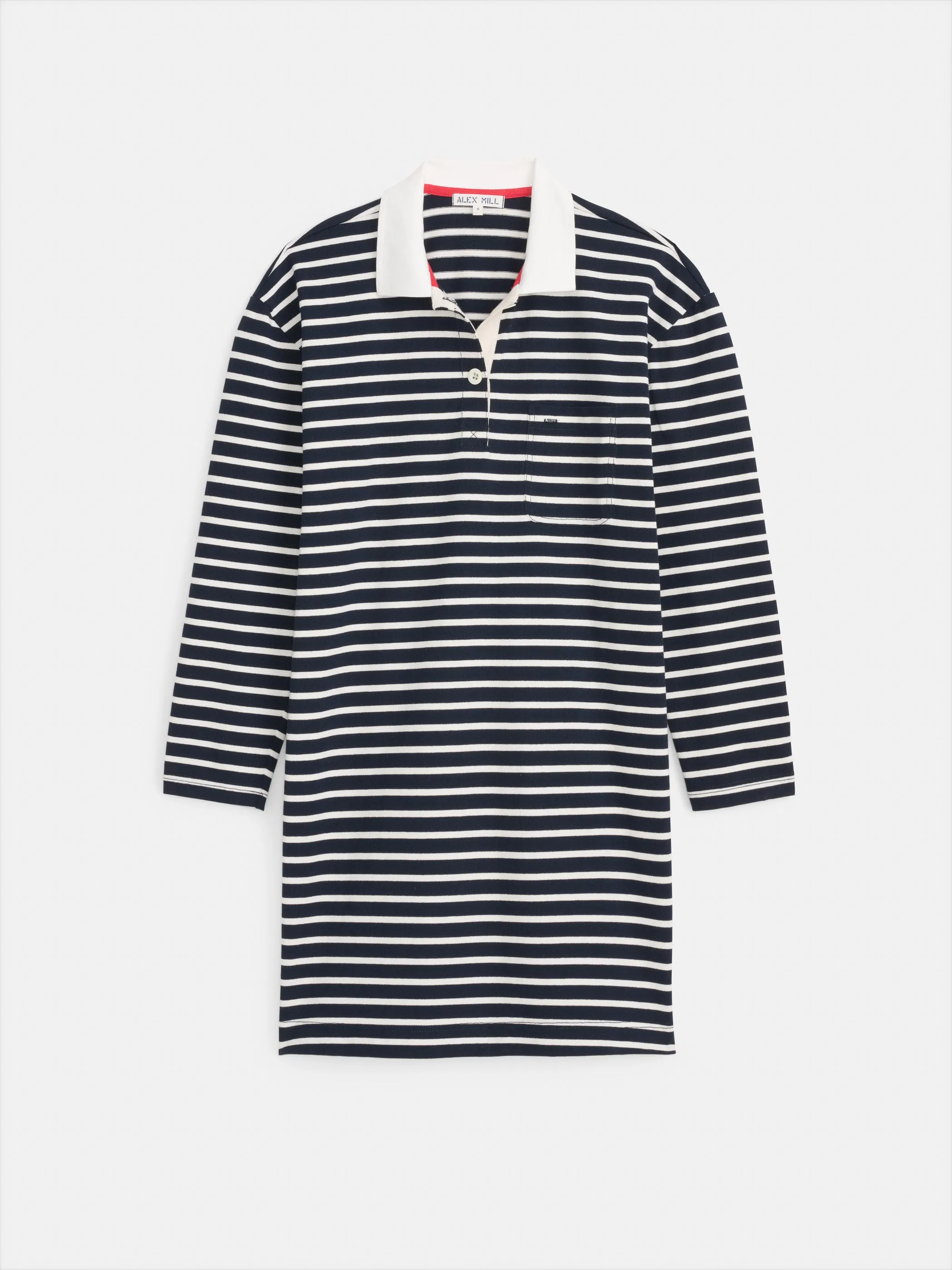 Lizzy Rugby Stripe Dress In Cotton Jersey sold by Alex Mill product image thumbnail 2
