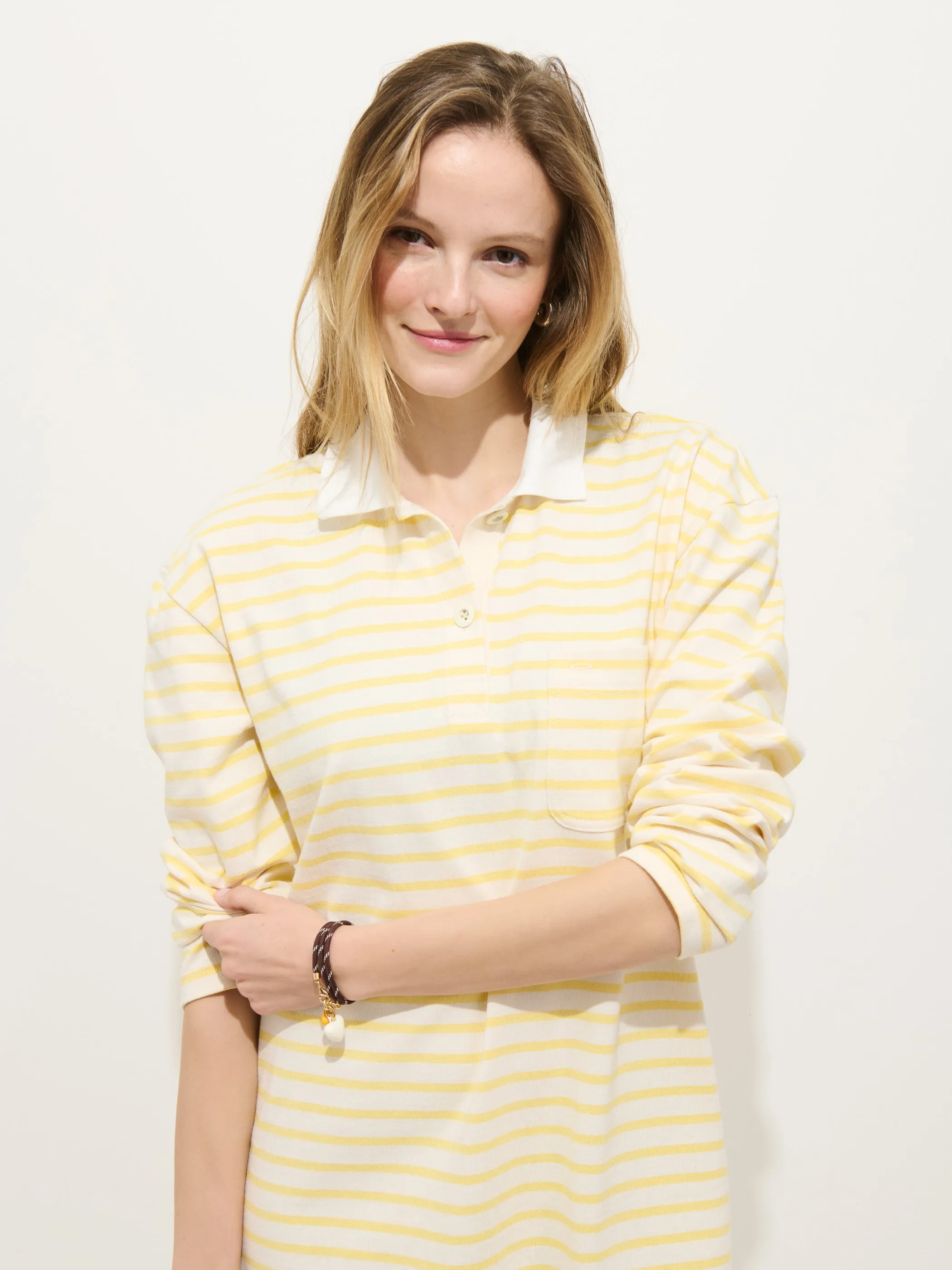 Lizzy Rugby Stripe Dress In Cotton Jersey sold by Alex Mill product image thumbnail 3
