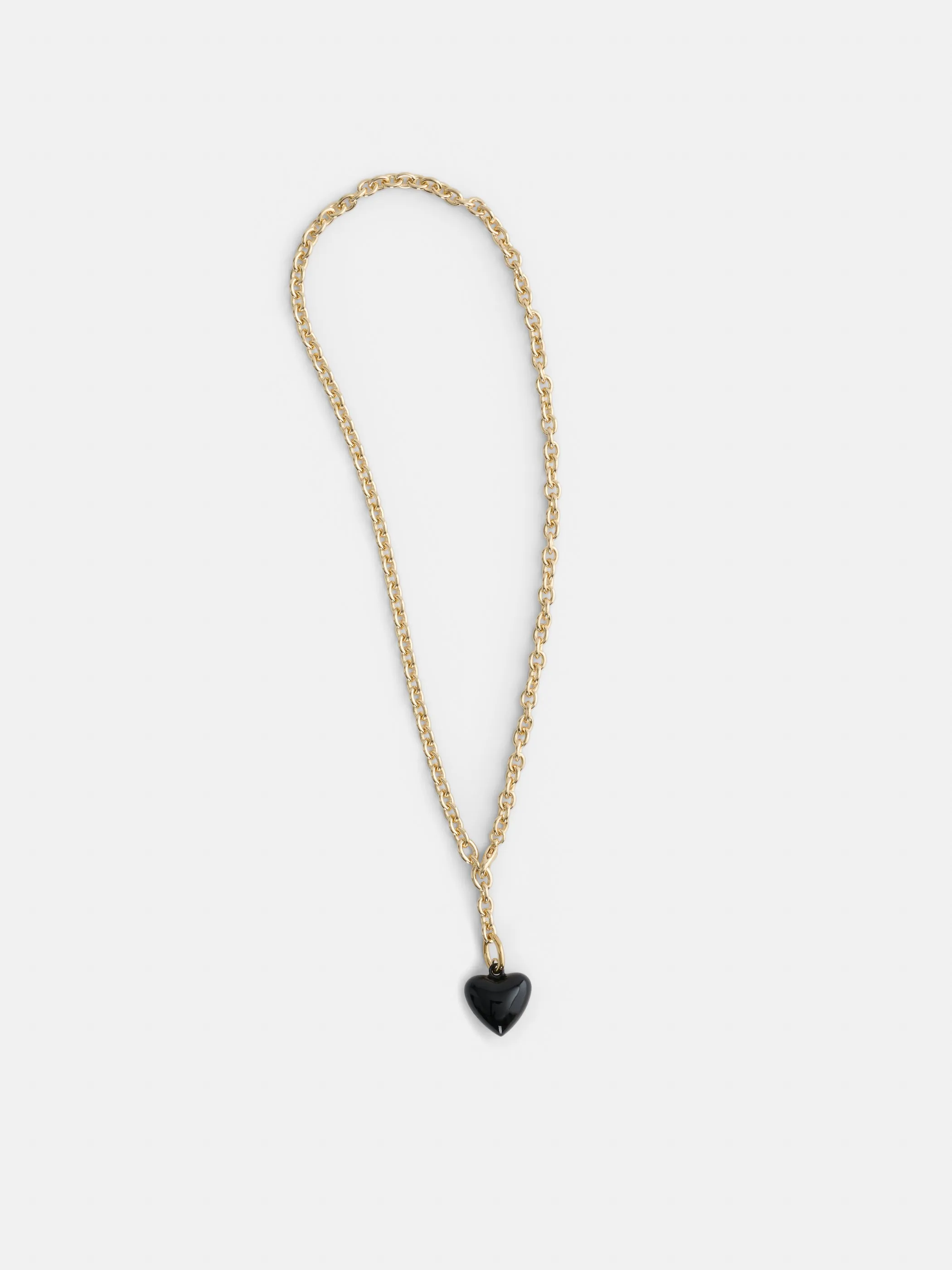 Roxanne Assoulin Mini Puffy Heart Necklace sold by Alex Mill