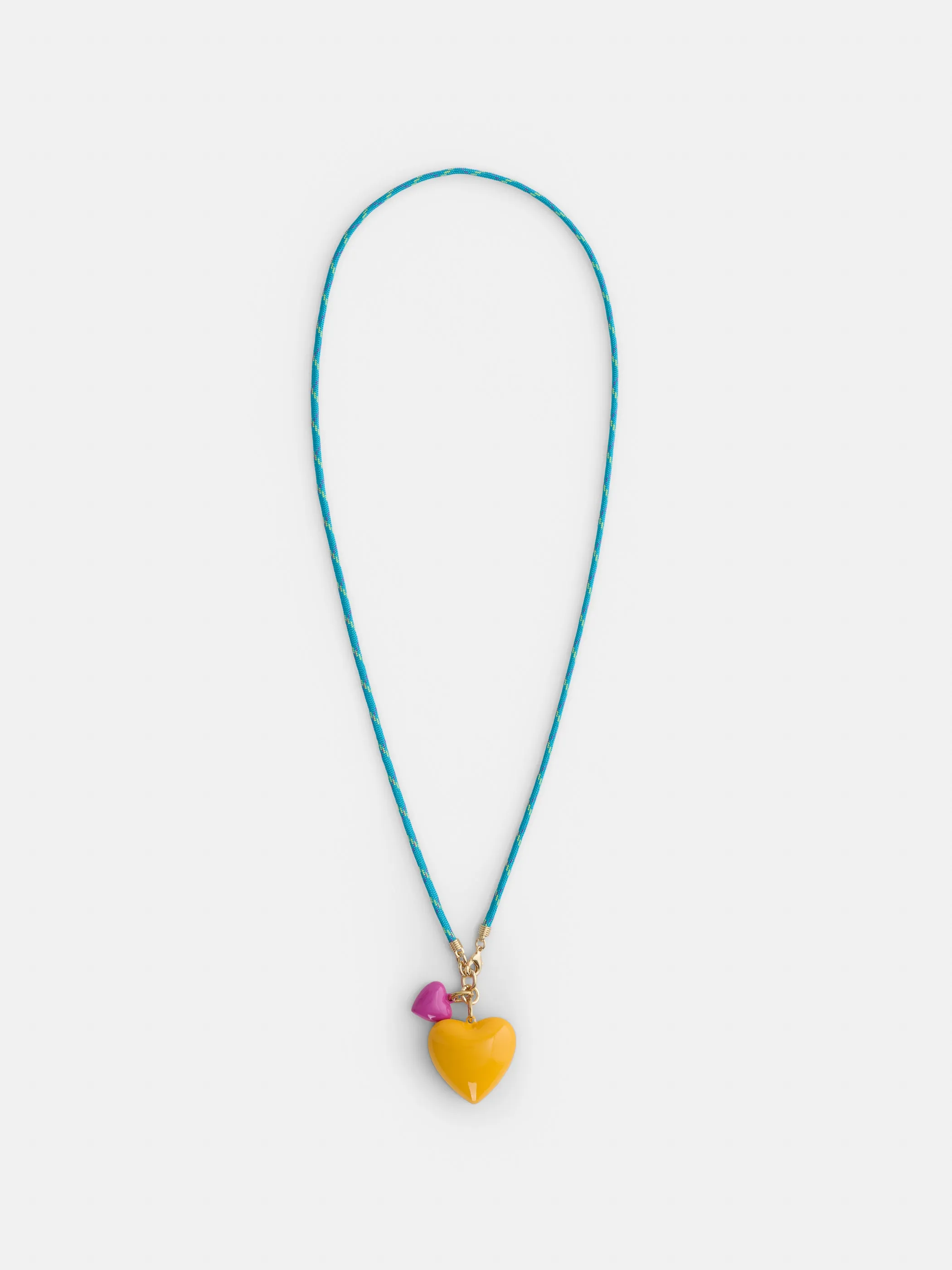 Roxanne Assoulin Long Happy Cord Charm Necklace sold by Alex Mill