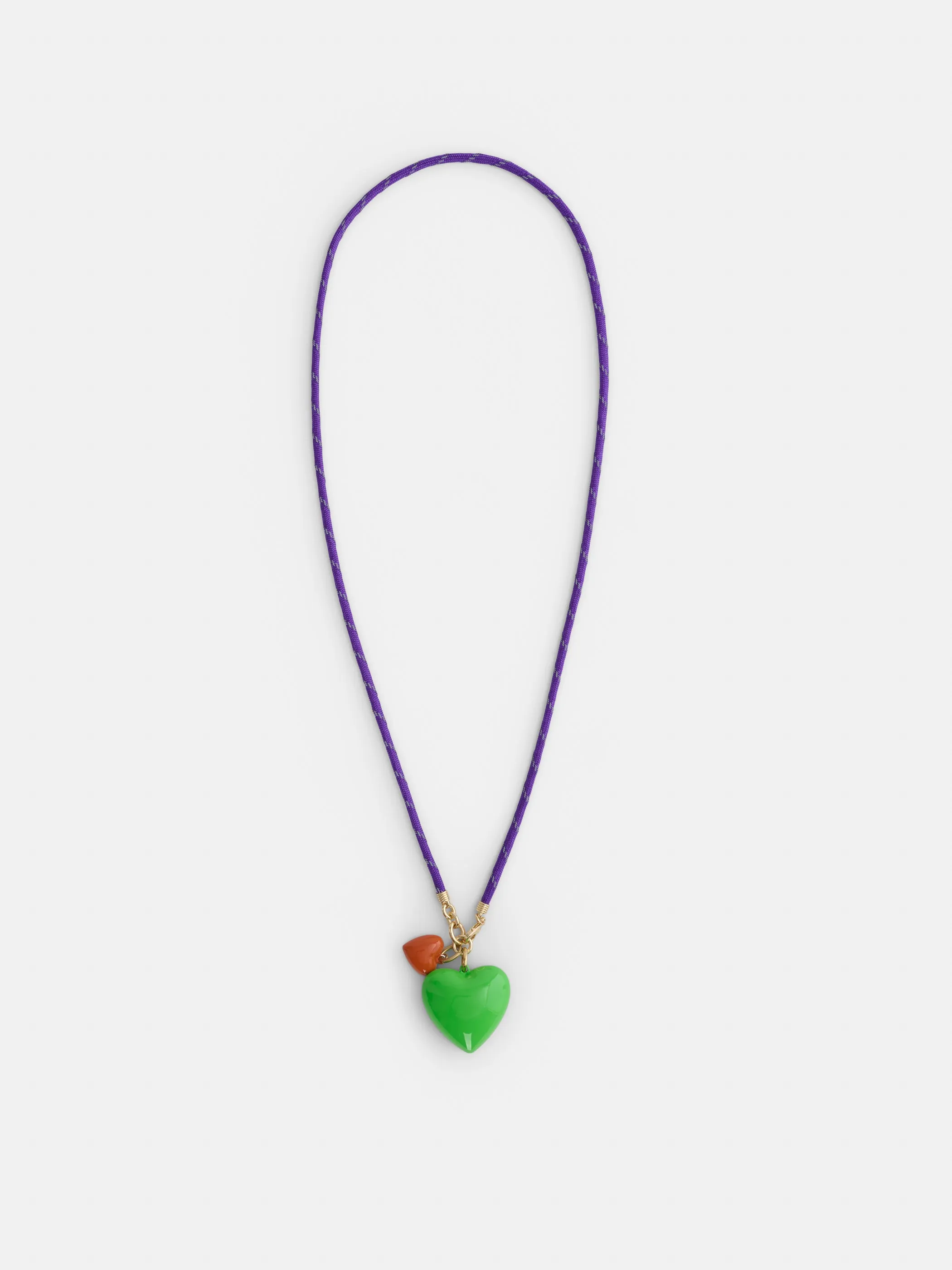 Roxanne Assoulin Long Happy Cord Charm Necklace sold by Alex Mill