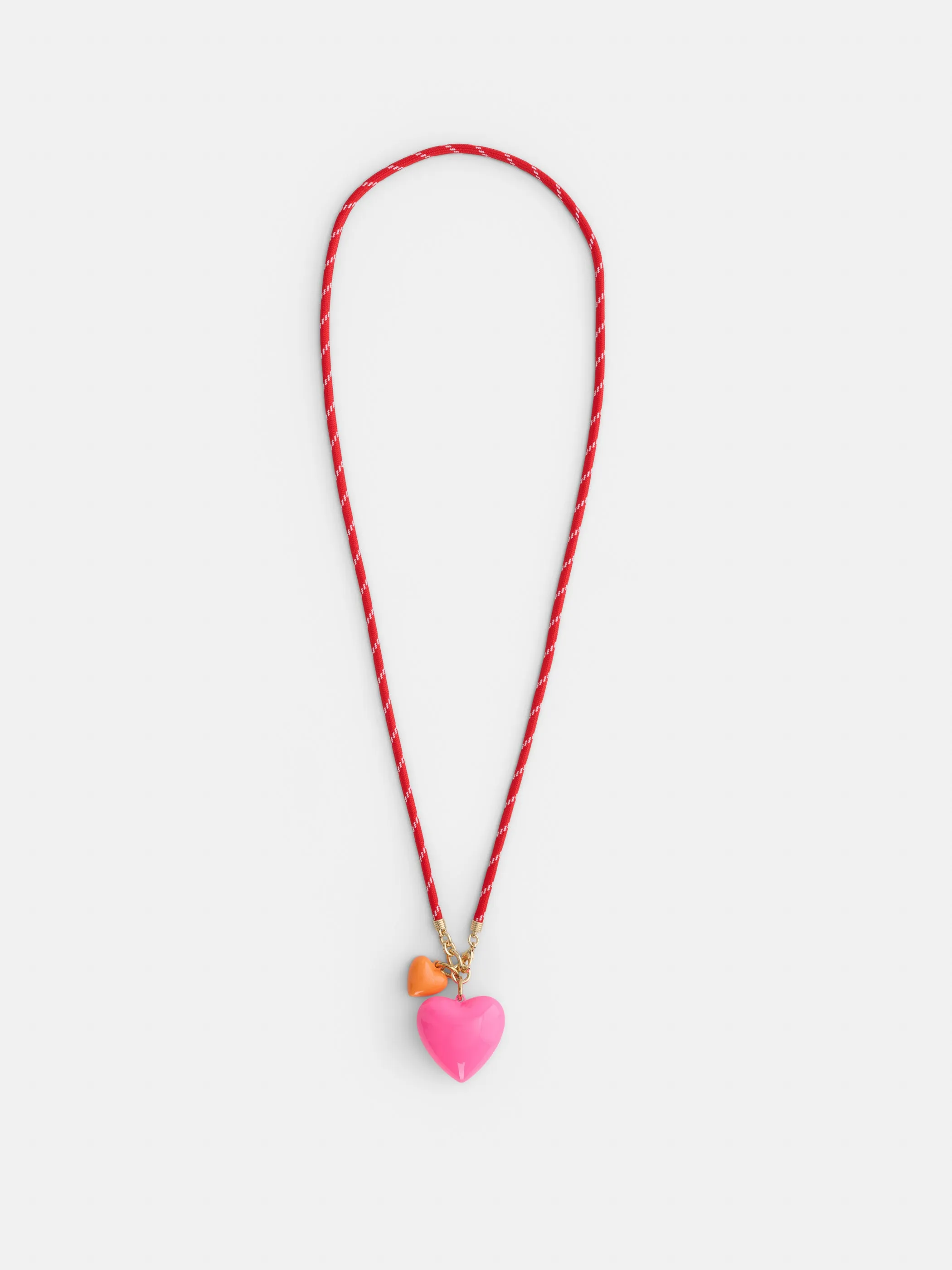 Roxanne Assoulin Long Happy Cord Charm Necklace sold by Alex Mill