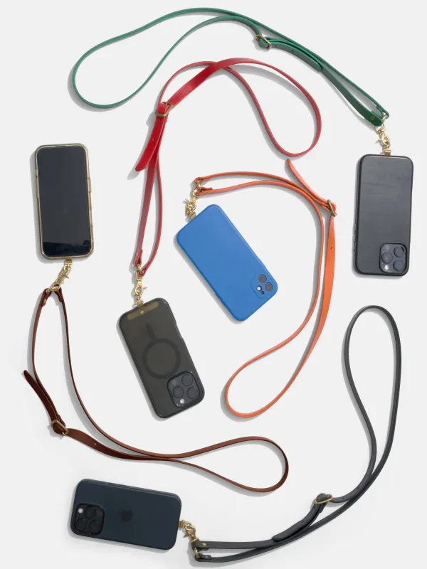 Billykirk x Alex Mill Leather Phone Lanyard made by Alex Mill