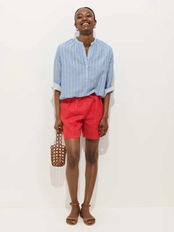 Hudson Short In Linen made by Alex Mill