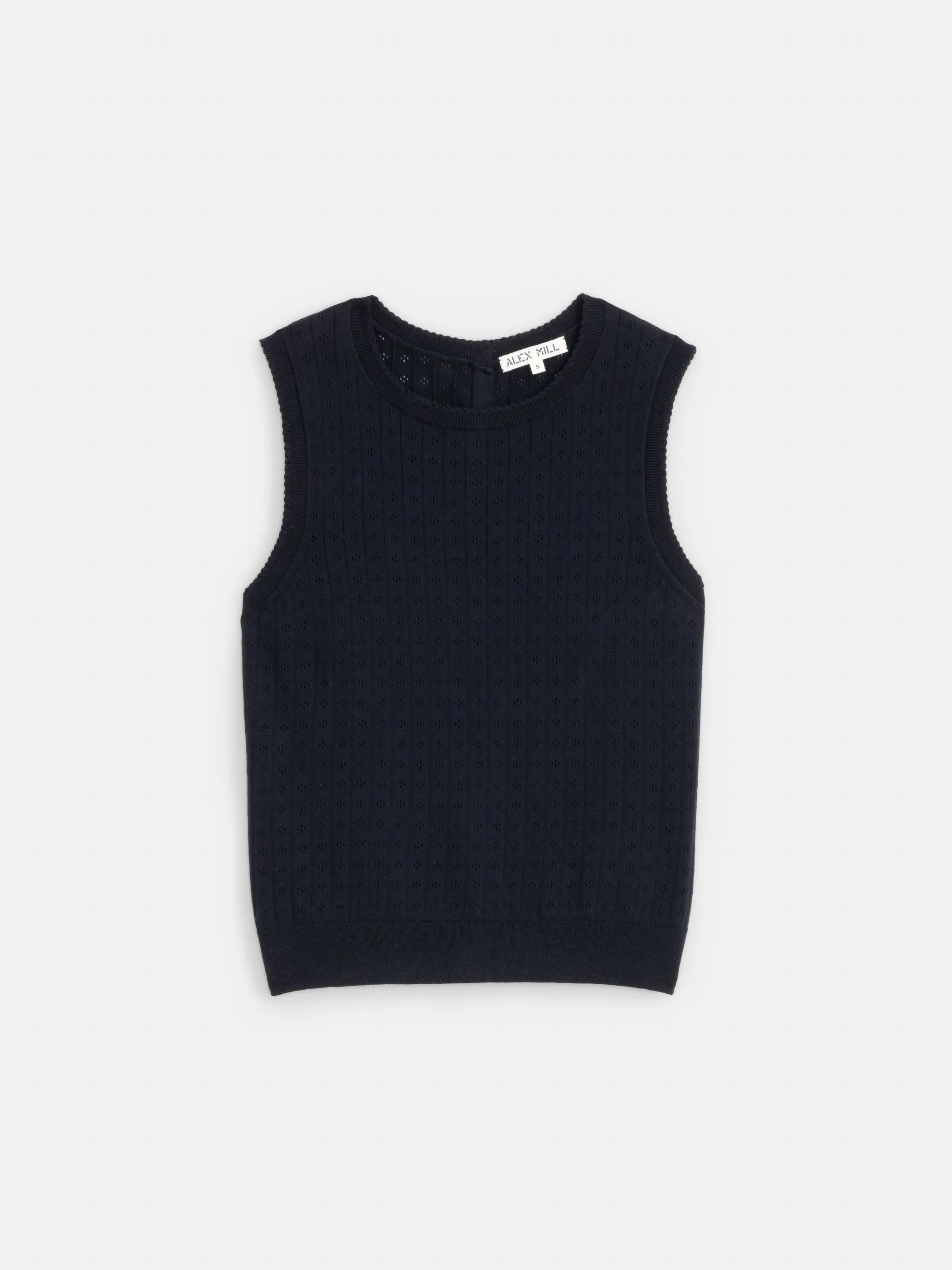 Odette Sweater Tank In Cotton Cashmere sold by Alex Mill product image thumbnail 2