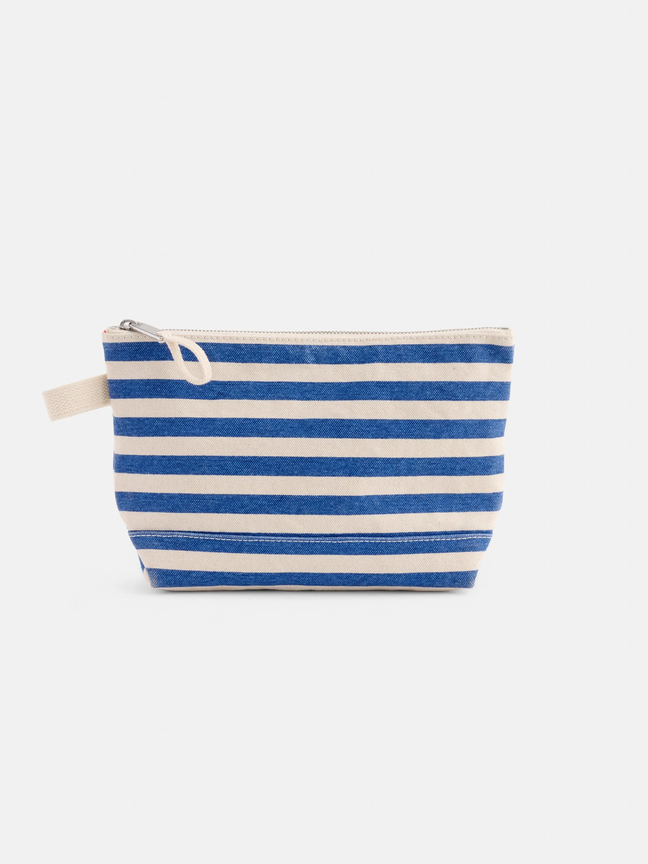 The Perfect Canvas Pouch in Stripe sold by Alex Mill