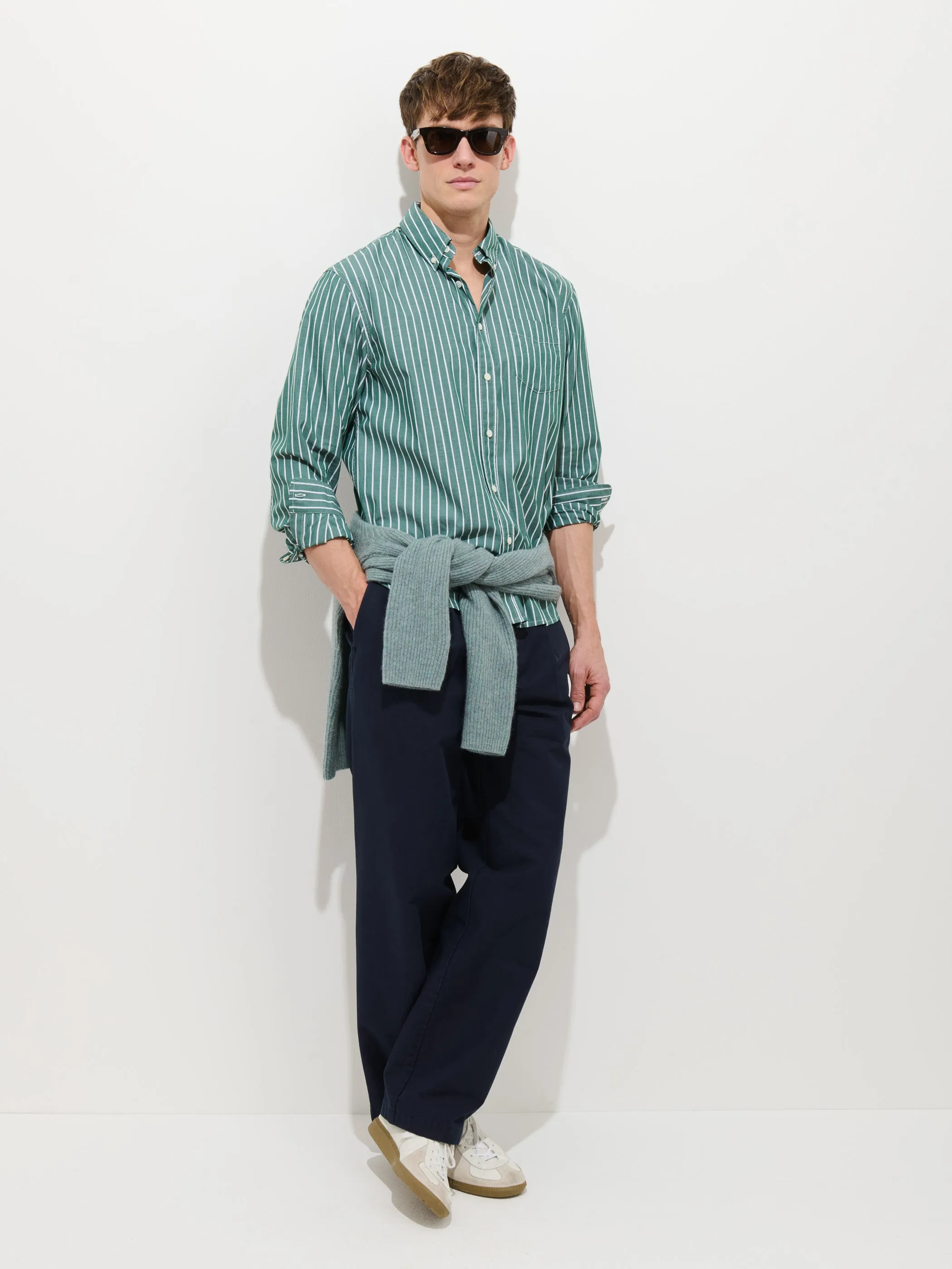 Mill Shirt In Thin Stripe sold by Alex Mill product image thumbnail 5