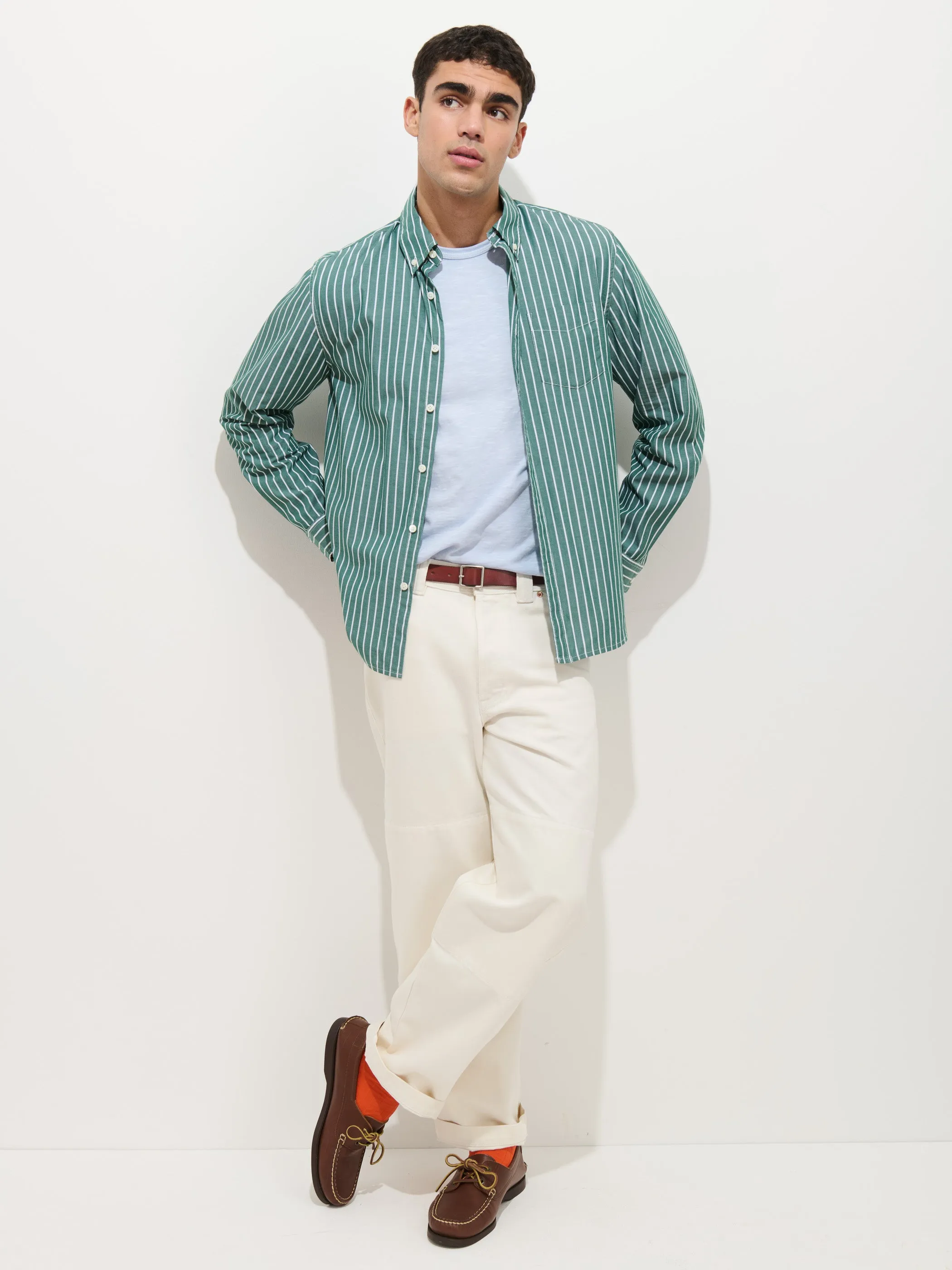 Mill Shirt In Thin Stripe sold by Alex Mill product image thumbnail 3