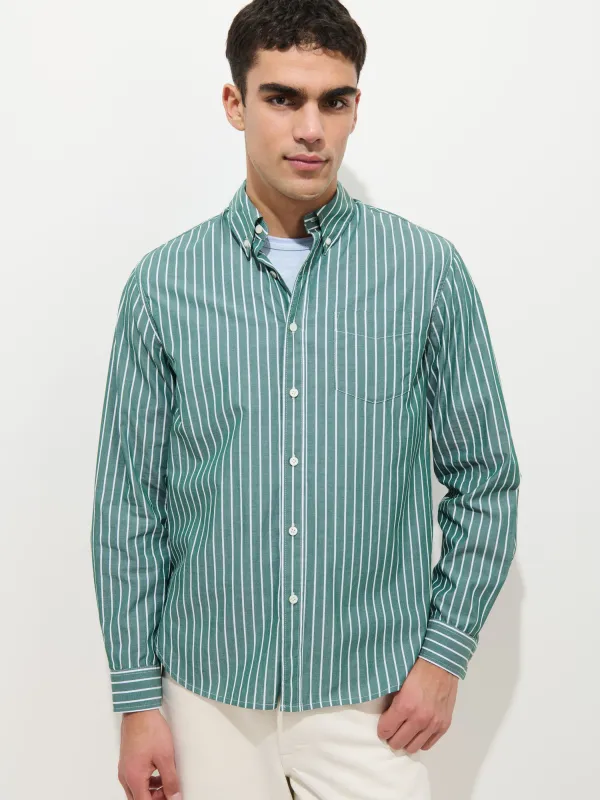 Mill Shirt In Thin Stripe made by Alex Mill