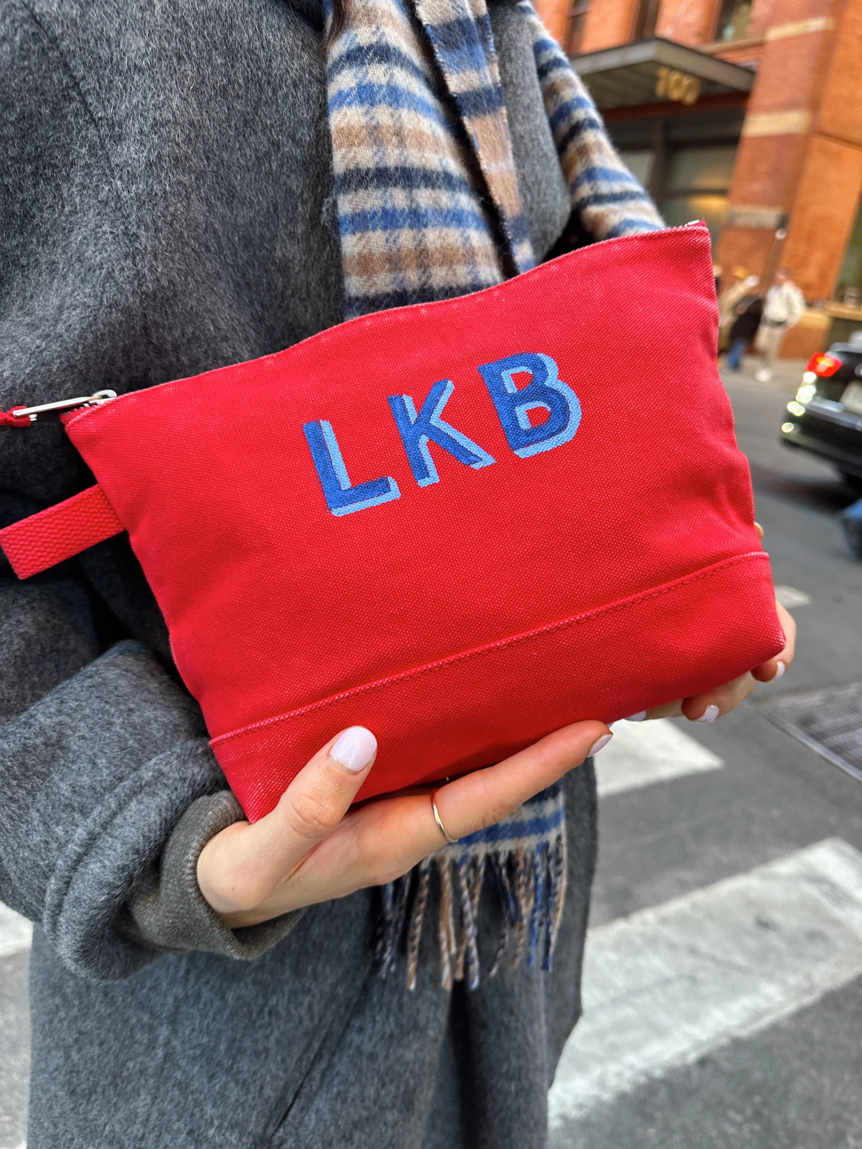 Painted Perfect Canvas Pouch sold by Alex Mill product image thumbnail 3
