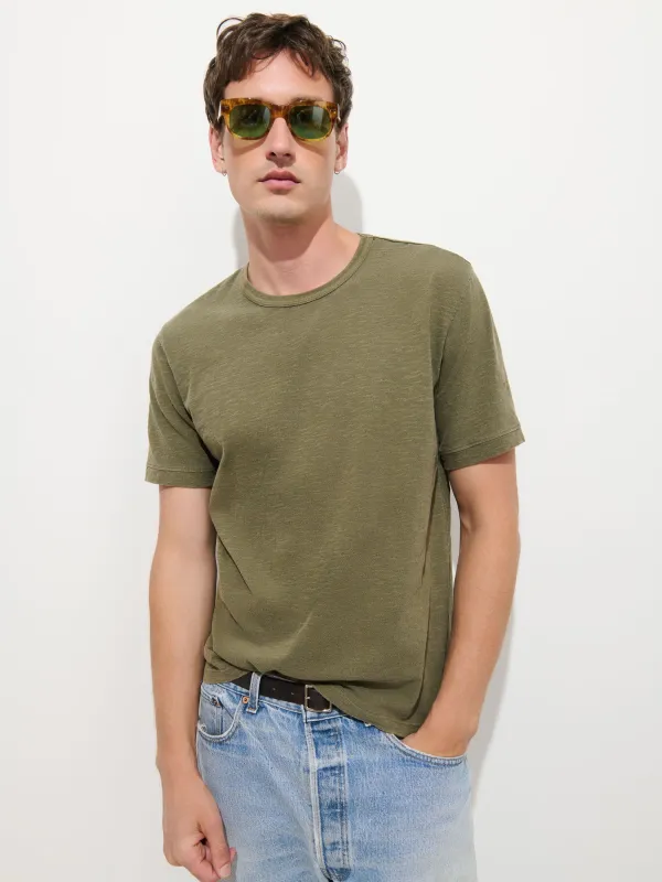 The Standard T-Shirt In Slub Cotton made by Alex Mill