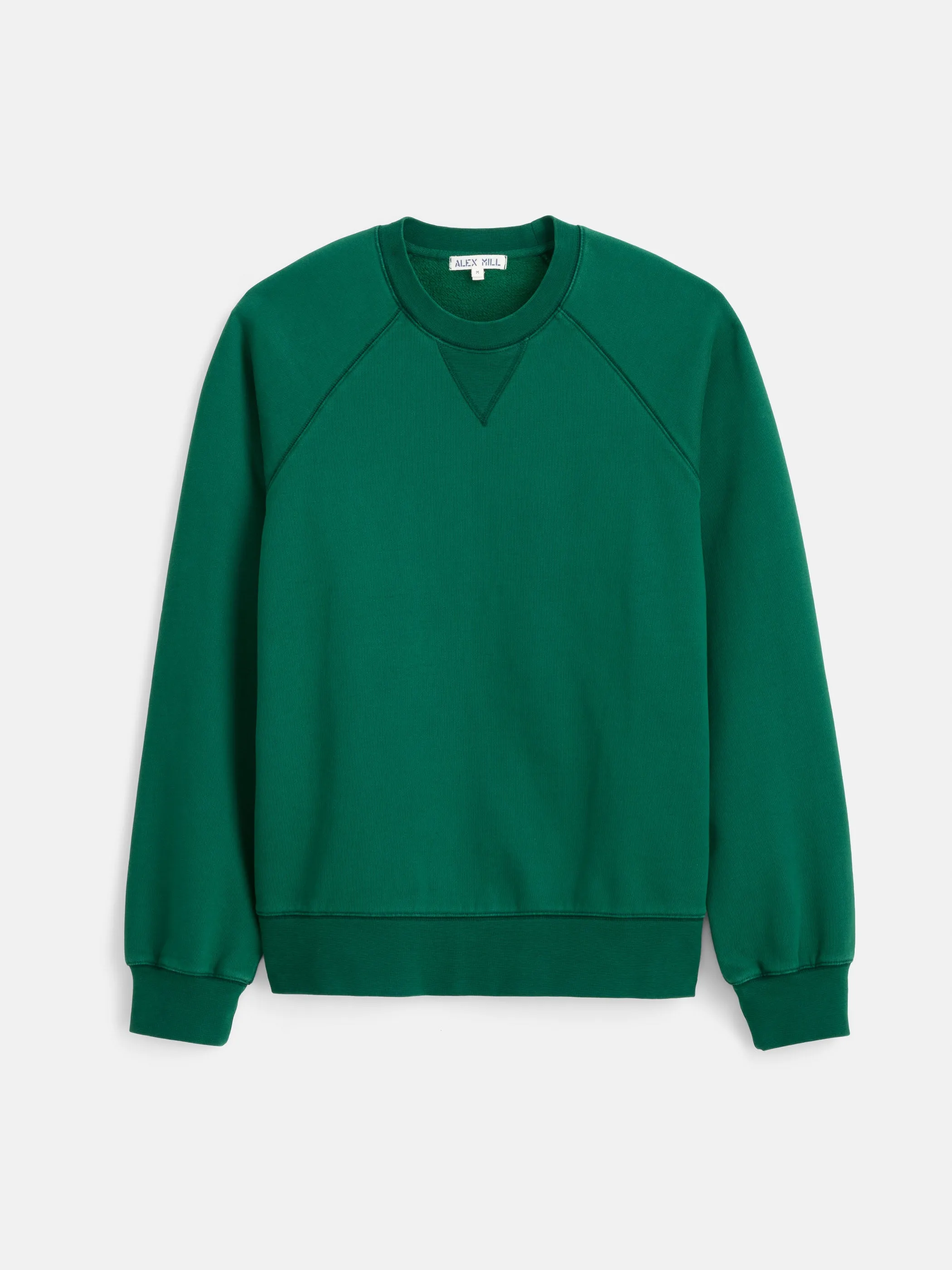 Garment Dye Raglan Sweatshirt in Cotton Fleece sold by Alex Mill product image thumbnail 2