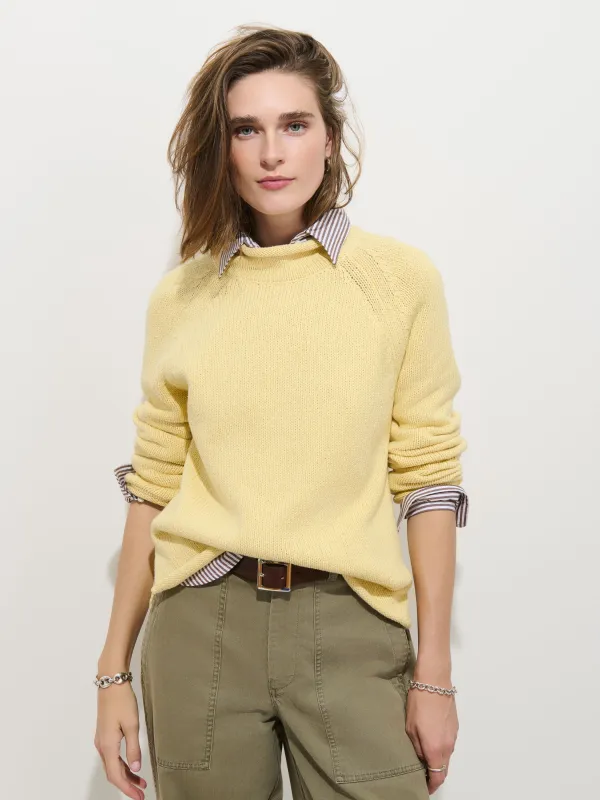 Eastport Rollneck In Cotton made by Alex Mill