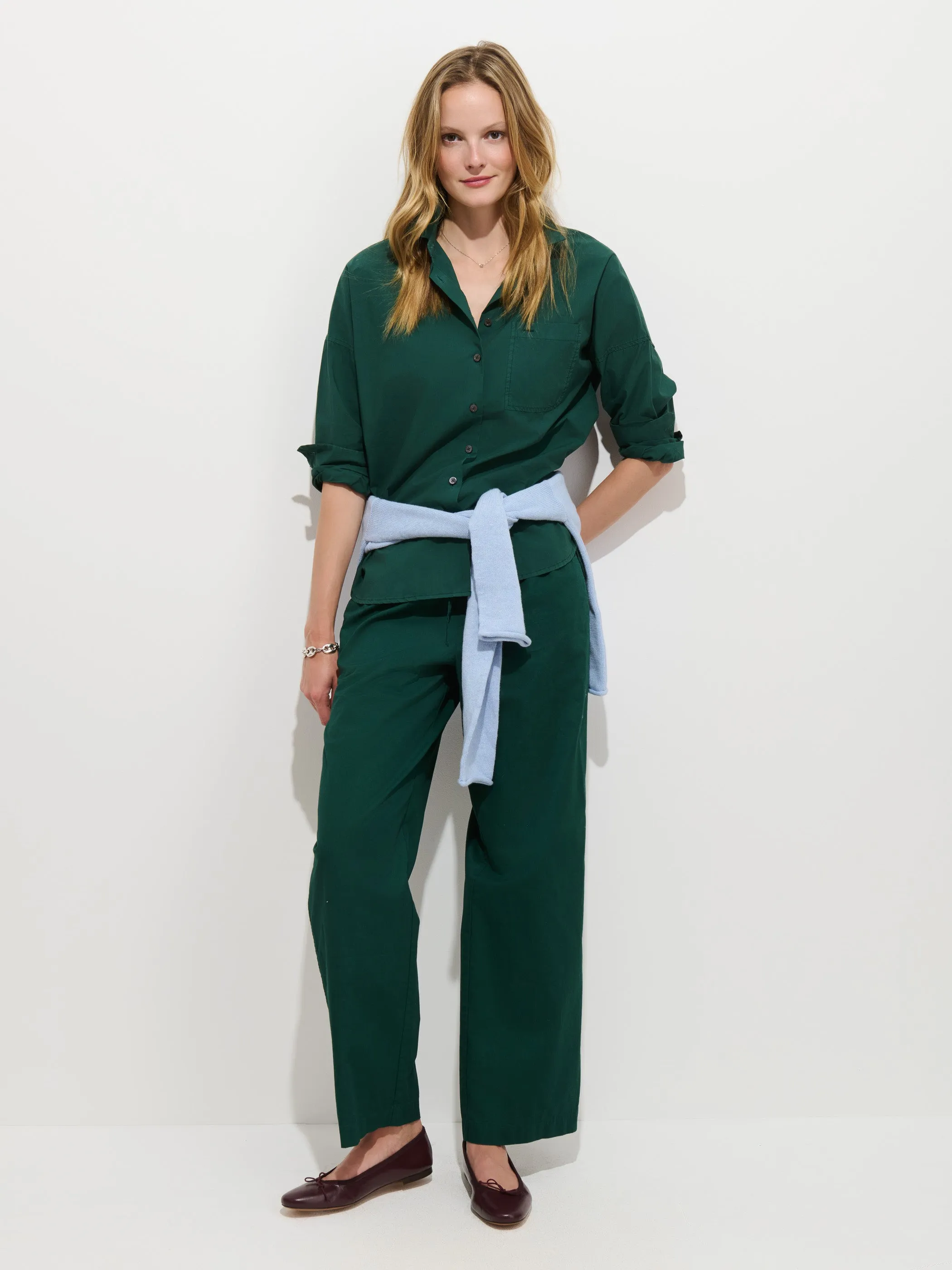 Hudson Pant In Cotton Twill sold by Alex Mill product image thumbnail 4