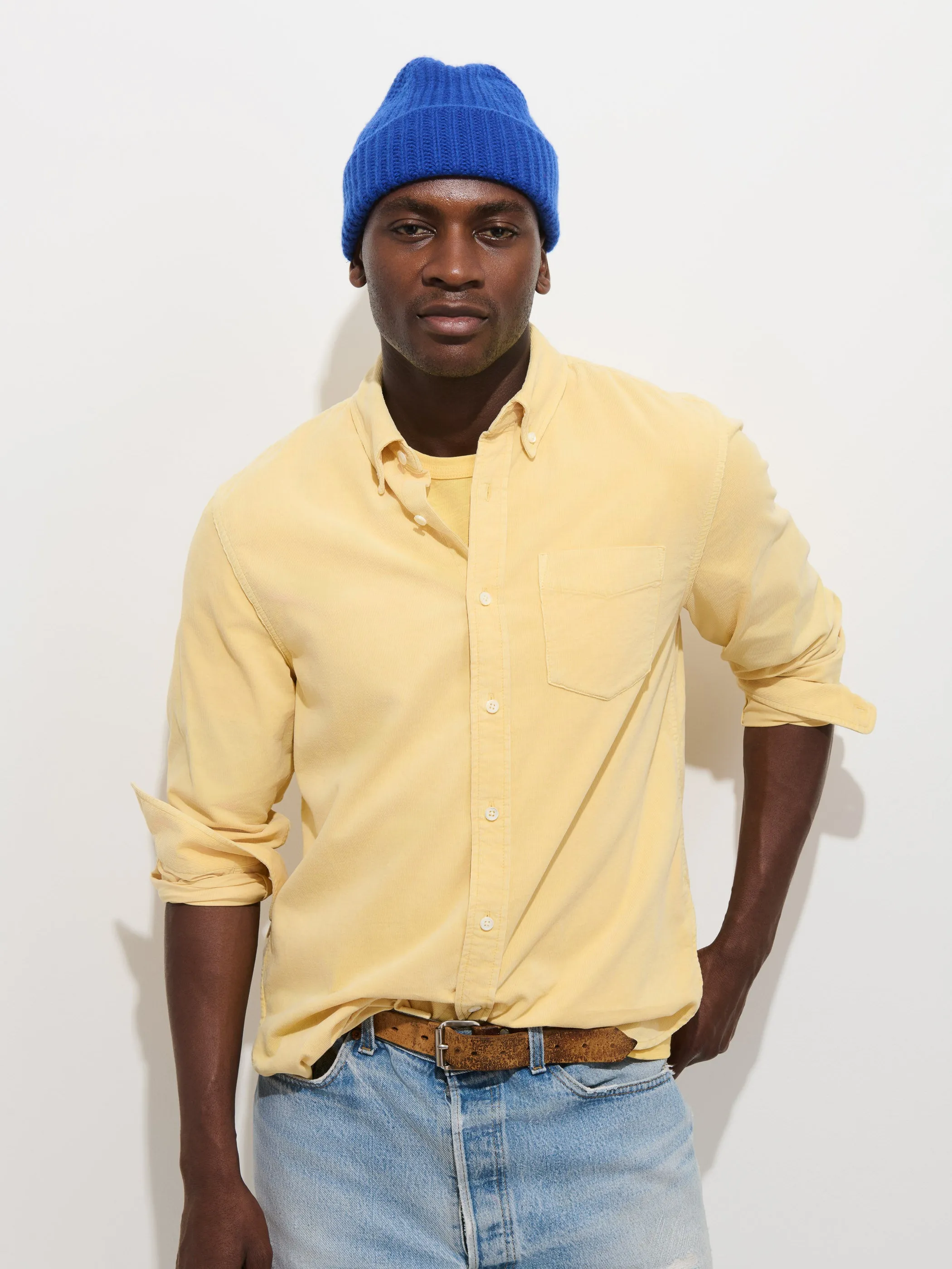 Mill Shirt in Fine Wale Corduroy sold by Alex Mill