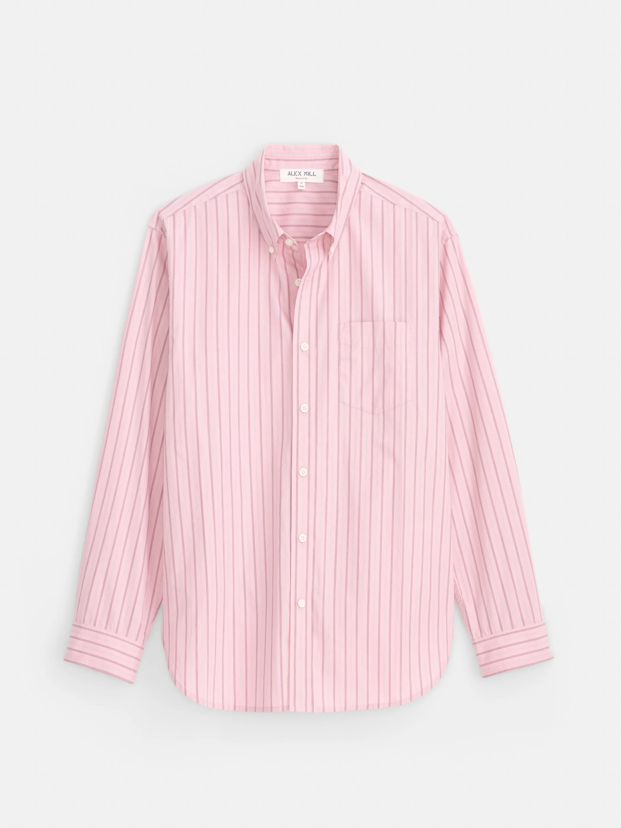 Mill Striped Shirt in Cotton Poplin sold by Alex Mill product image thumbnail 2