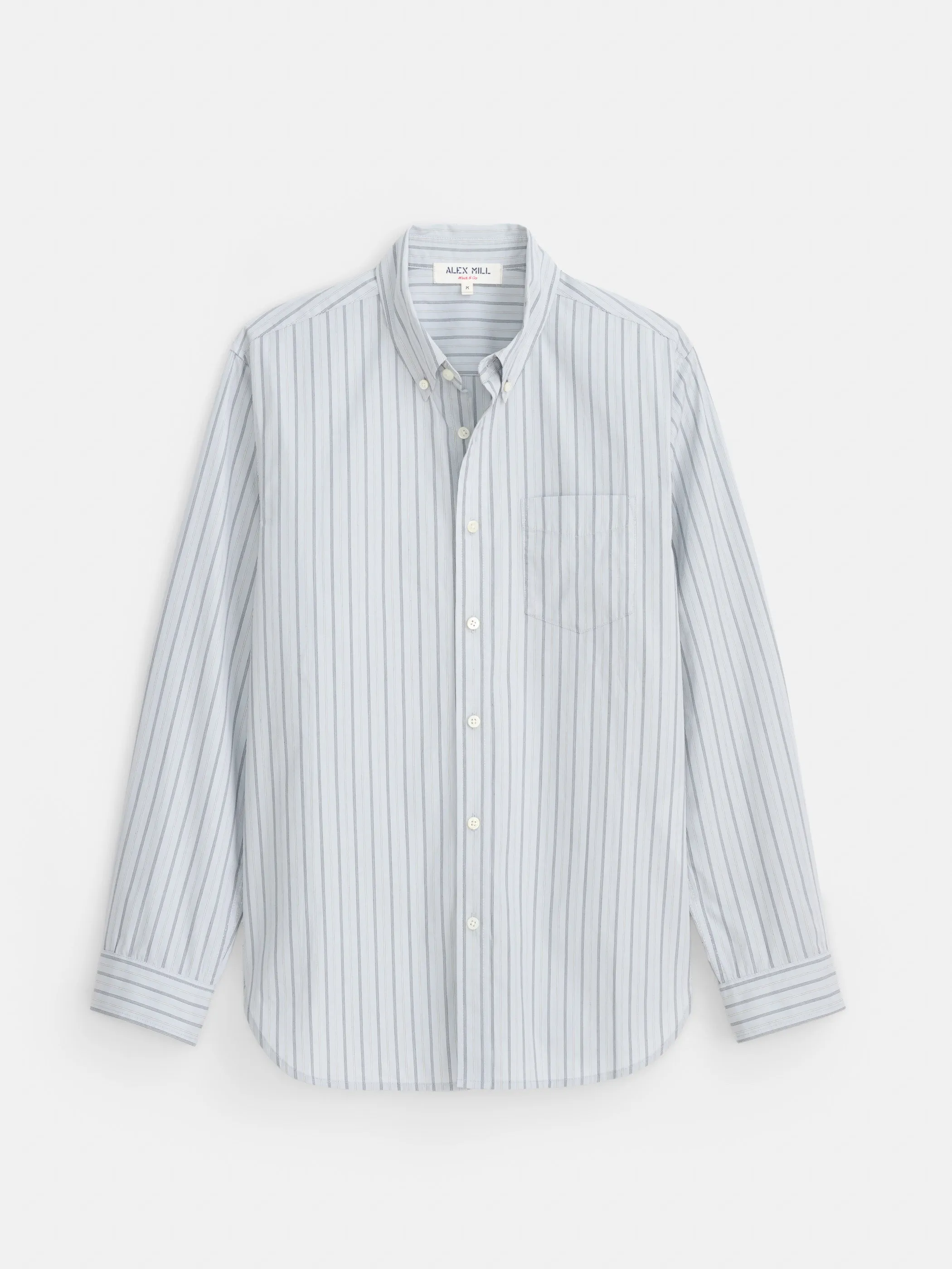Mill Striped Shirt in Cotton Poplin sold by Alex Mill product image thumbnail 2