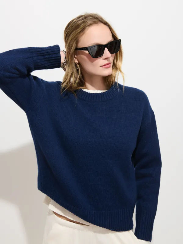 Nottinghill Sweater in Wool made by Alex Mill