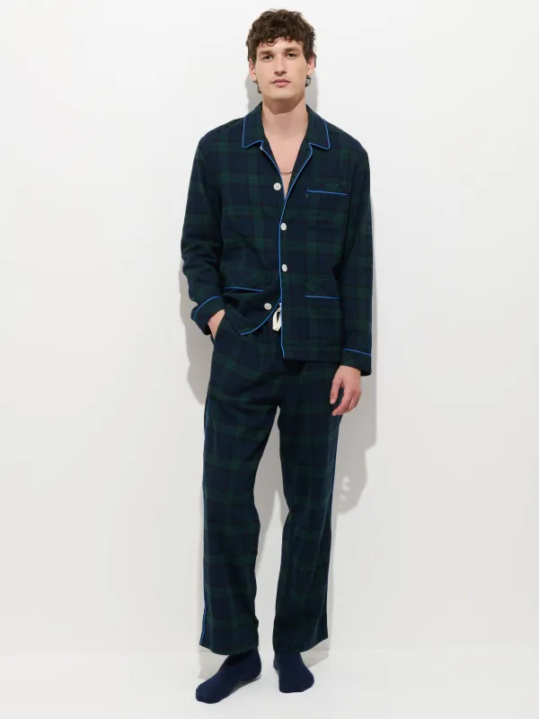 Snooze Tartan Pant in Cotton made by Alex Mill