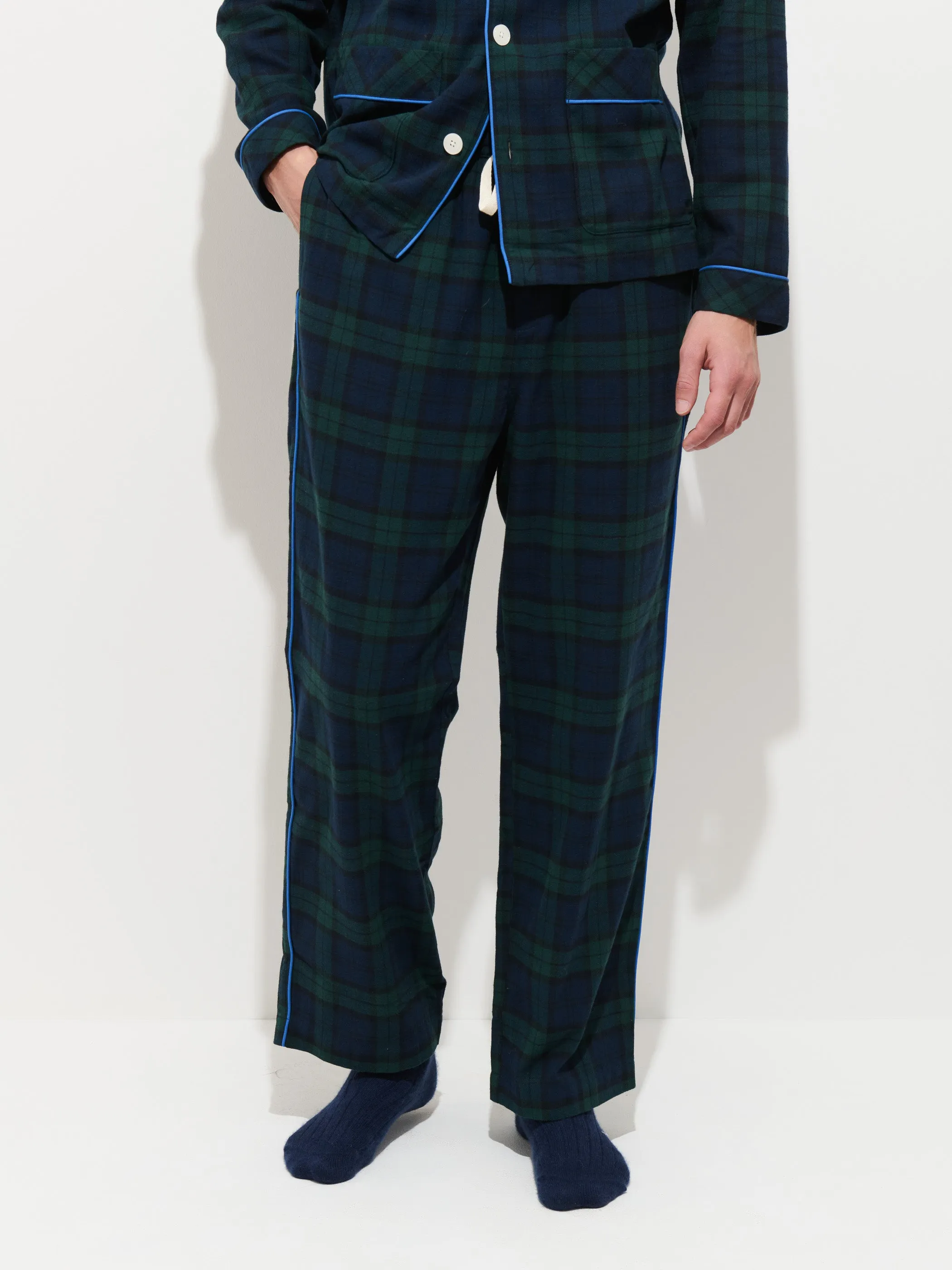 Snooze Tartan Pant in Cotton sold by Alex Mill product image thumbnail 3