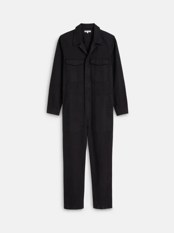 Zip Jumpsuit in Herringbone sold by Alex Mill