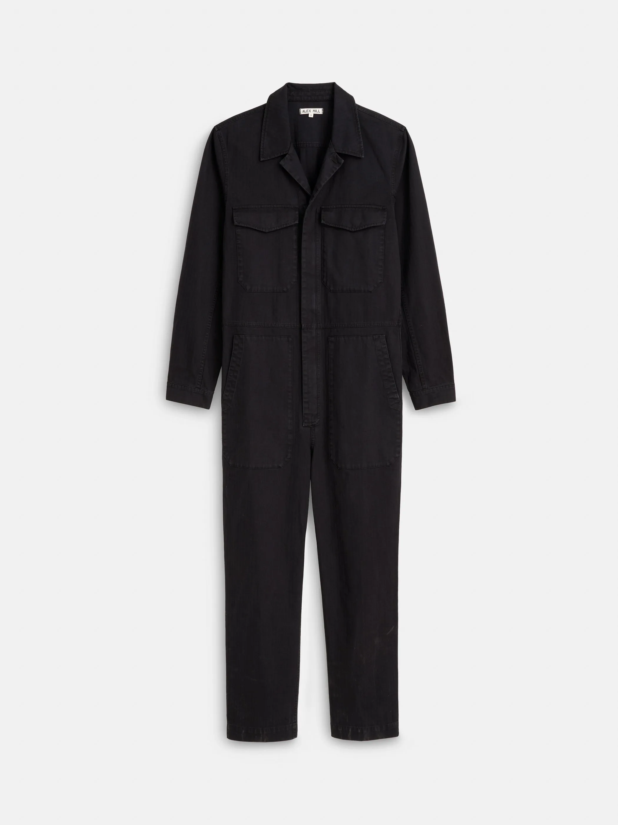 Zip Jumpsuit in Herringbone sold by Alex Mill