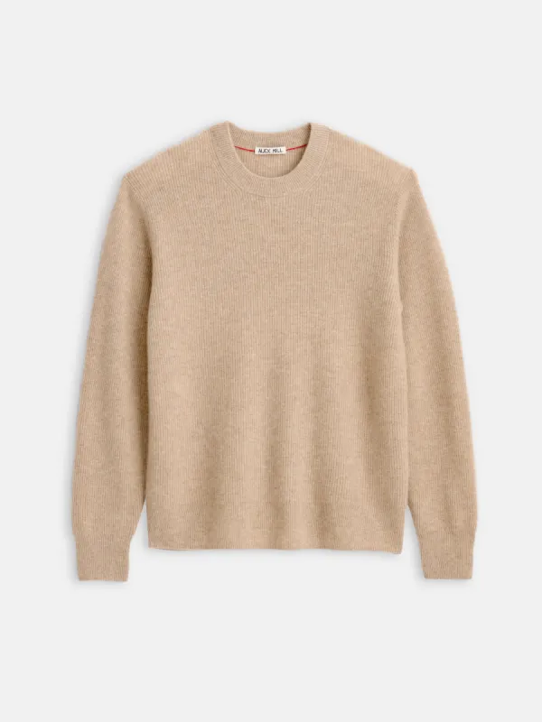 Jordan Sweater in Cashmere sold by Alex Mill